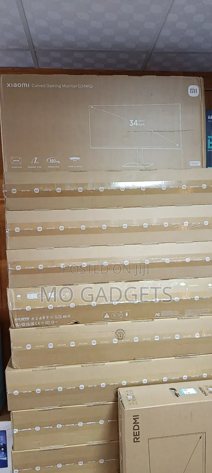 Brand New Xiaomi 2026/G34WQi 34" Curved Gaming Monitor 180Hz WQHD
