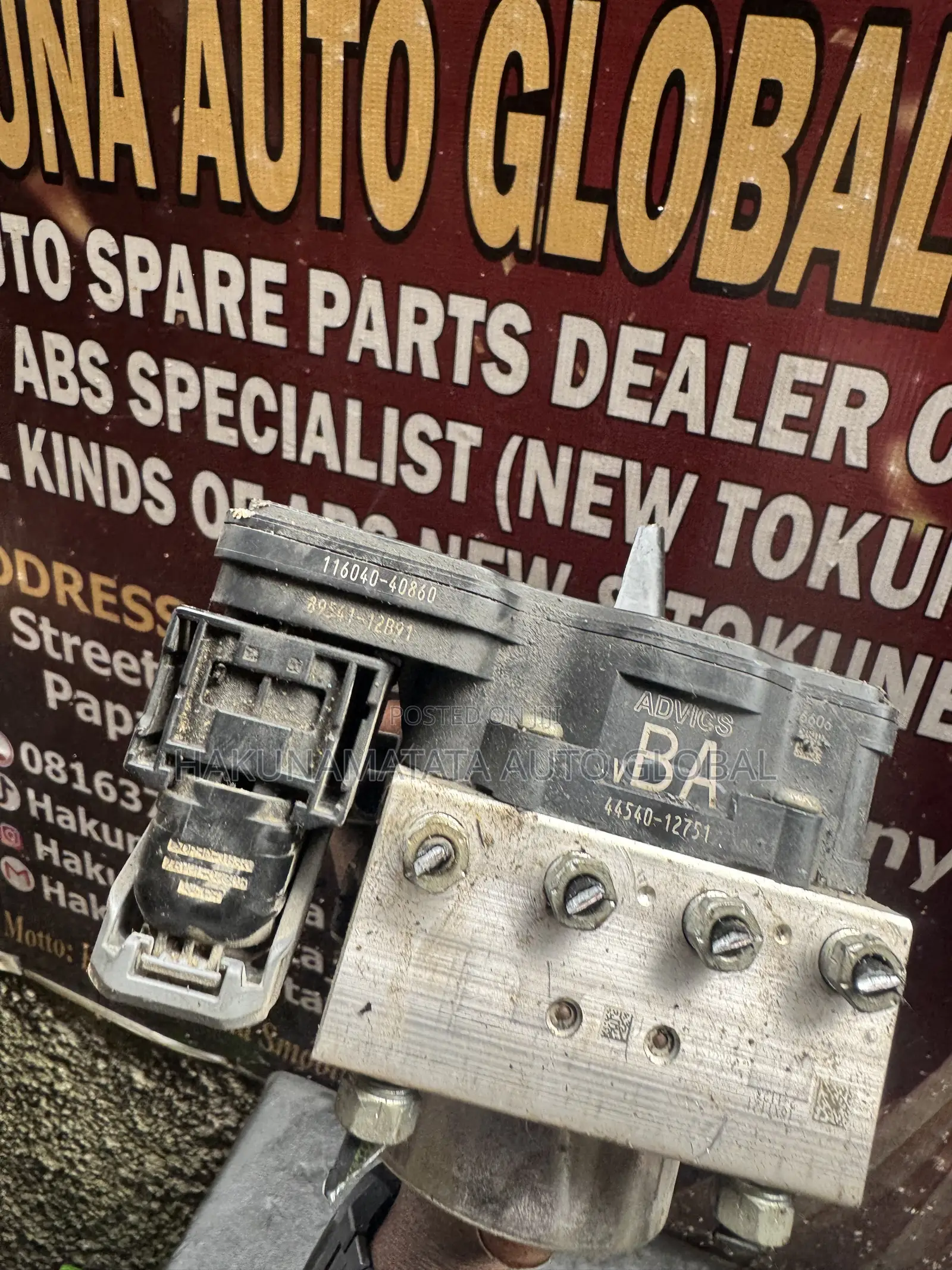 Toyota Corolla 2017–2018 ABS Pump & Module