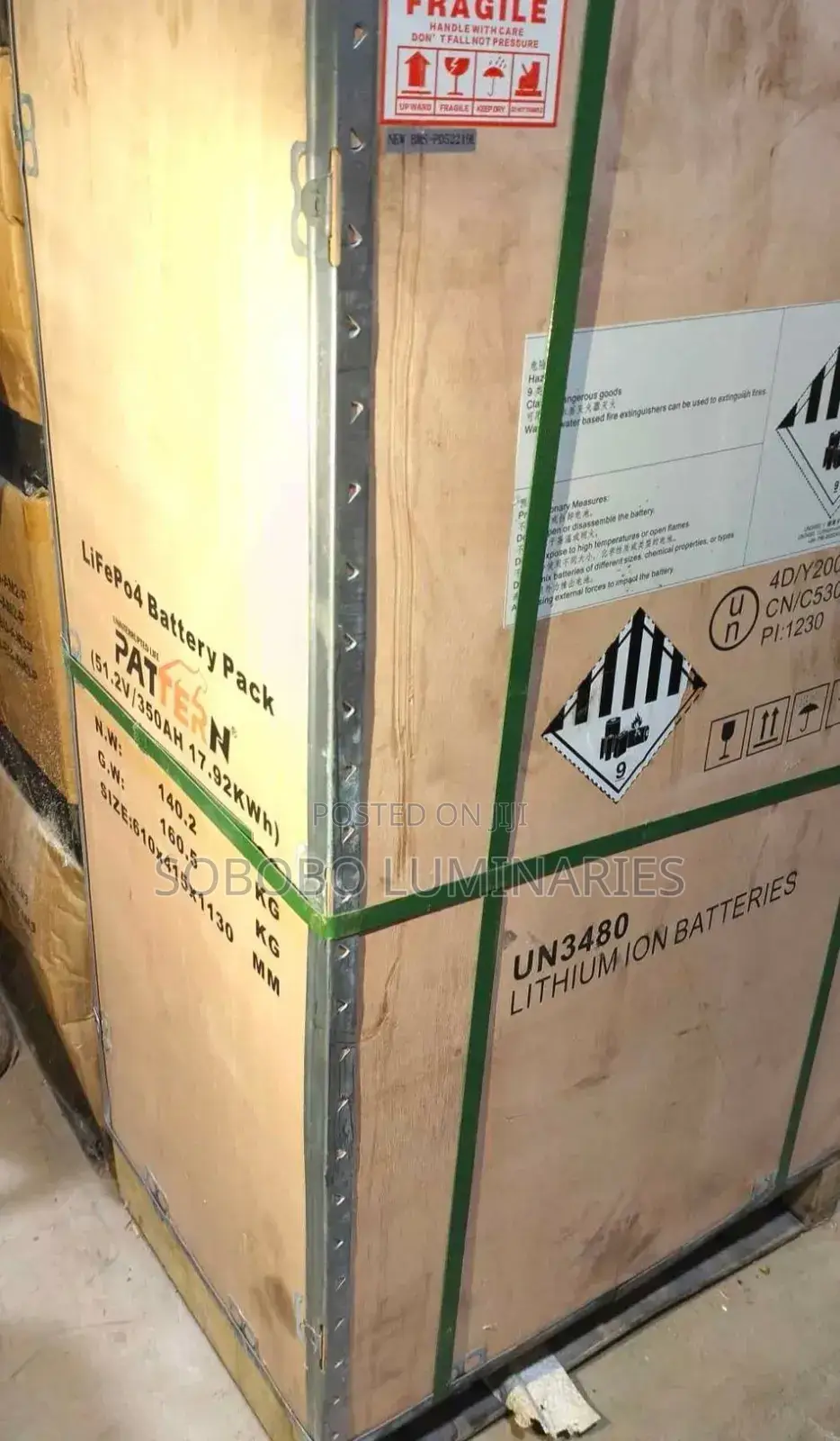 15khw 48v Pattern Lithium Ion Battery