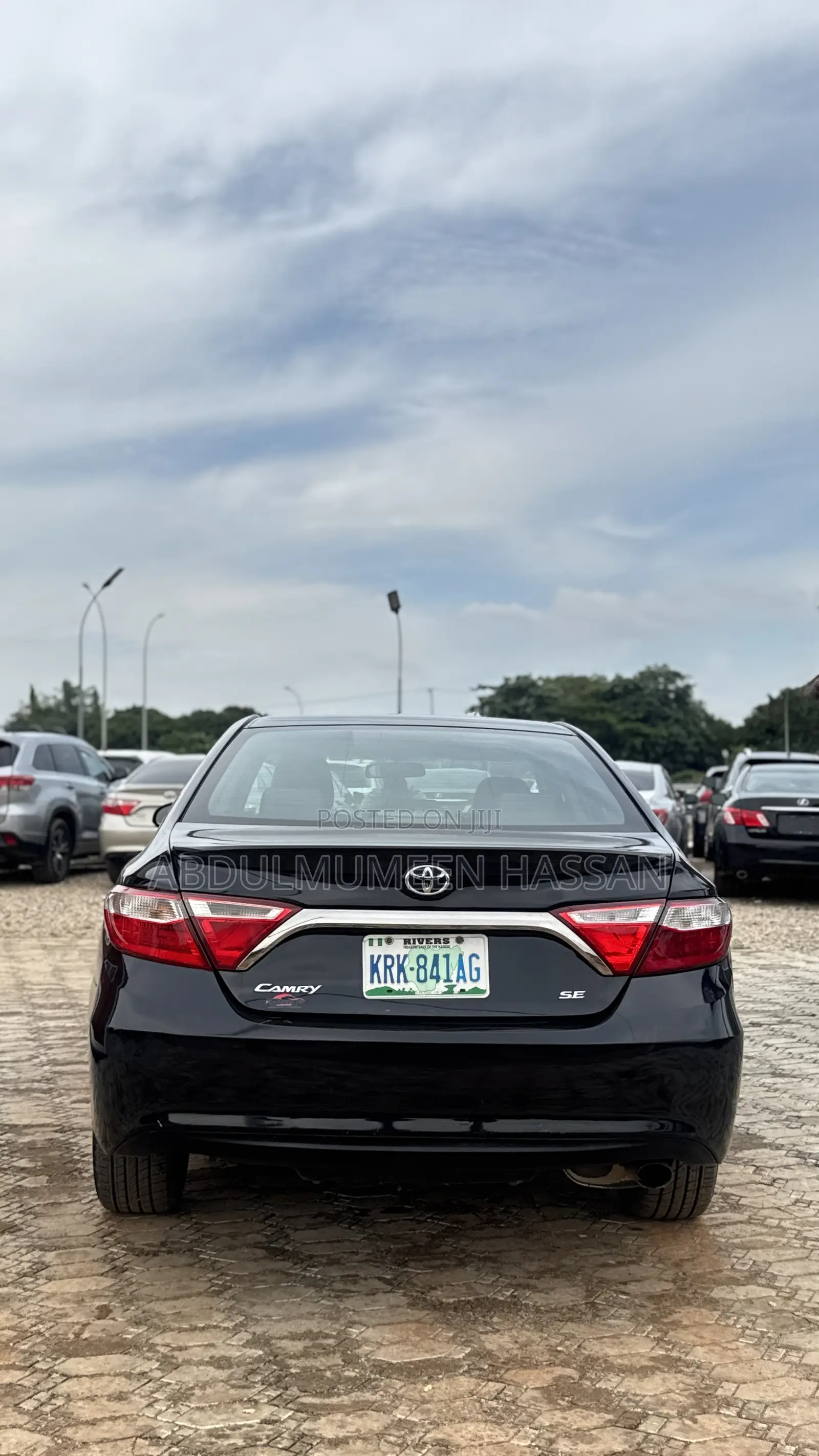 Toyota Camry SE 4dr Sedan (2.5L 4cyl 6A) 2016 Black