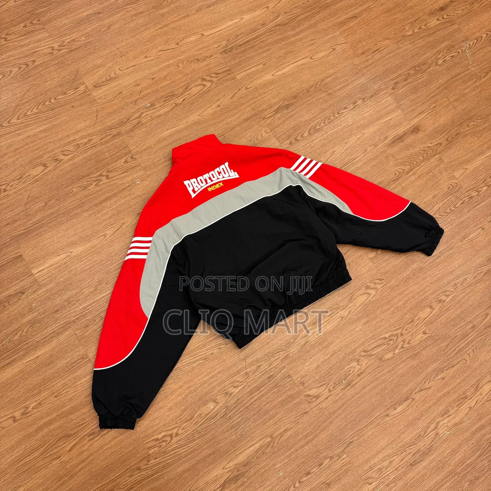 Men’s Protocol Index Track Jacket (Front & Back View)