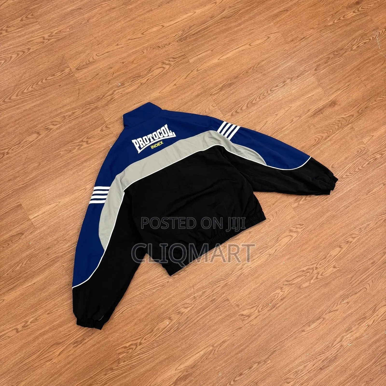 Men’s Protocol Index Track Jacket (Front & Back View)
