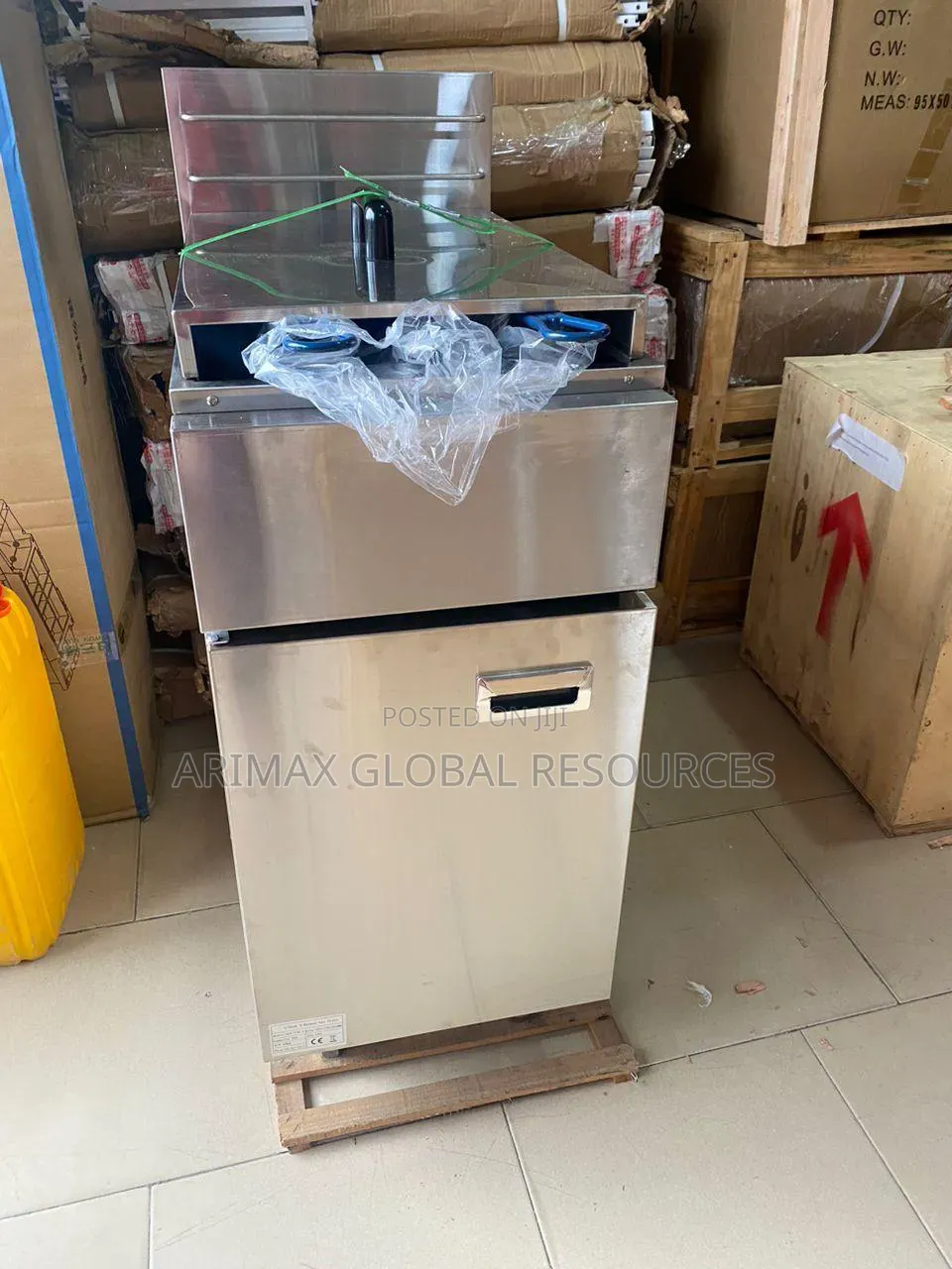 Deep Standing Gas Fryer