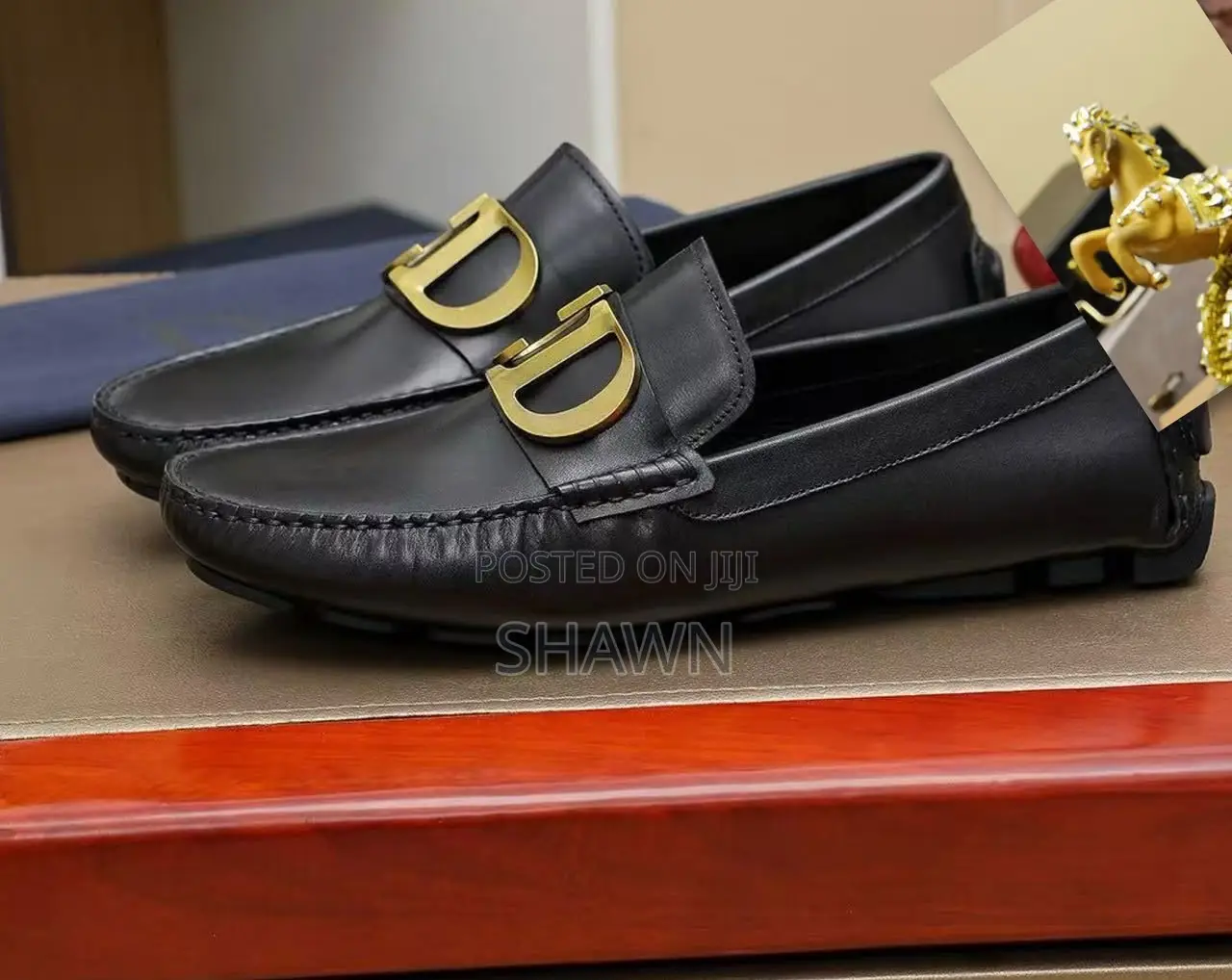 Christian Dior Luxury Leather Loafers