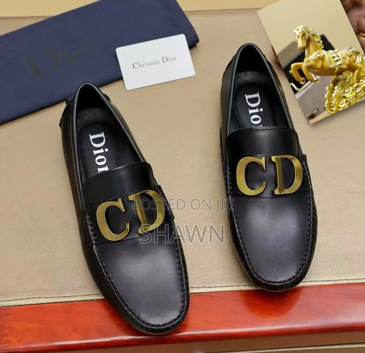 Christian Dior Luxury Leather Loafers