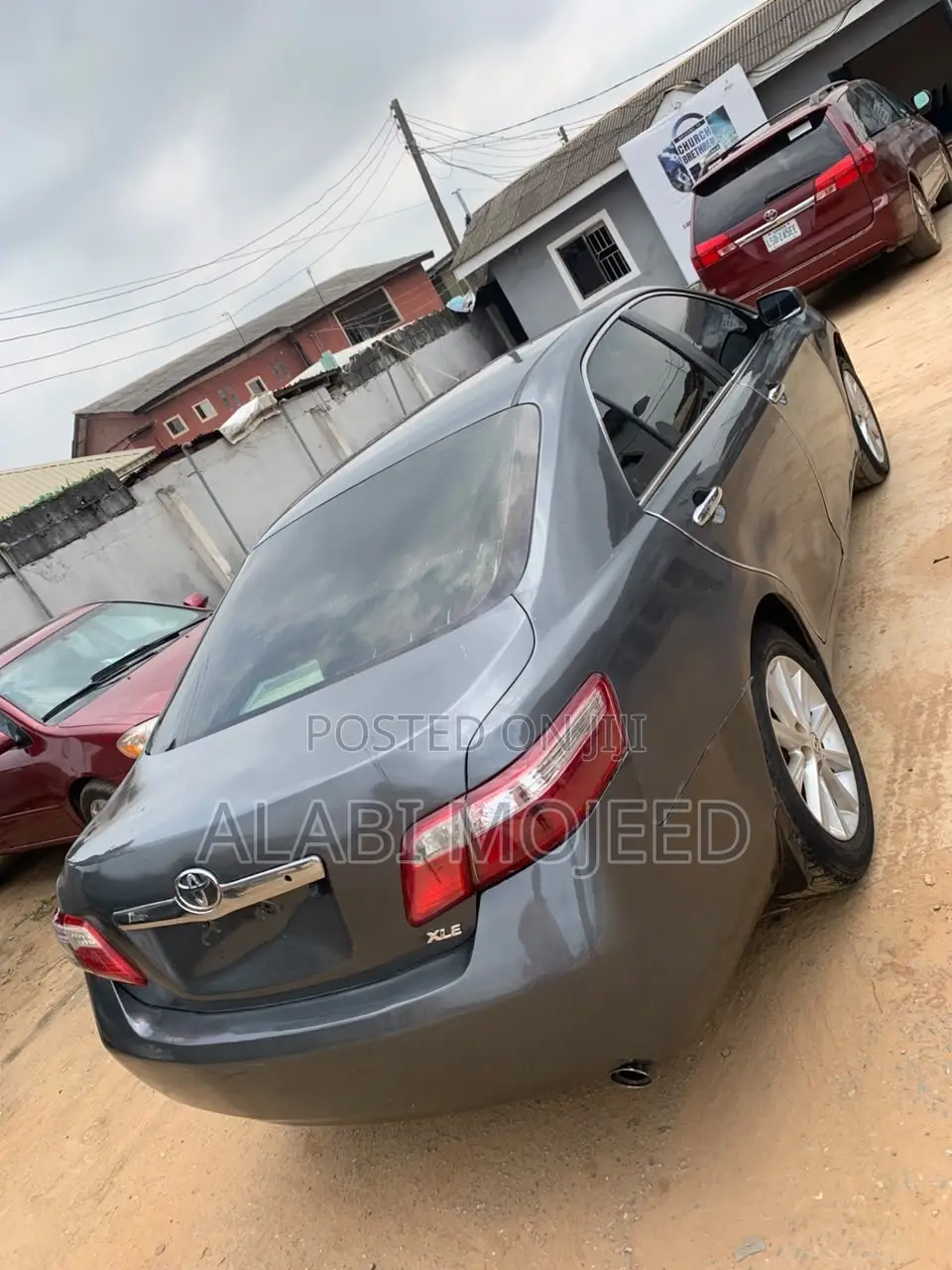 Toyota Camry 2.4 LE 2008 Gray