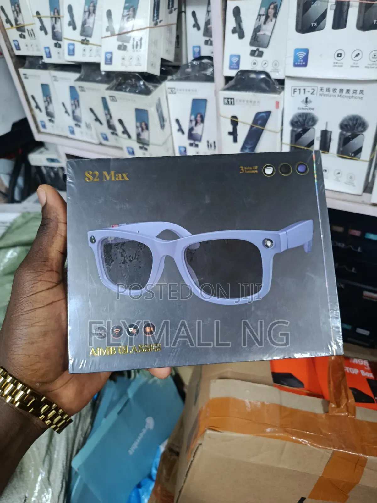 S2 Max AI Smart Glasses by AiMB Glasses