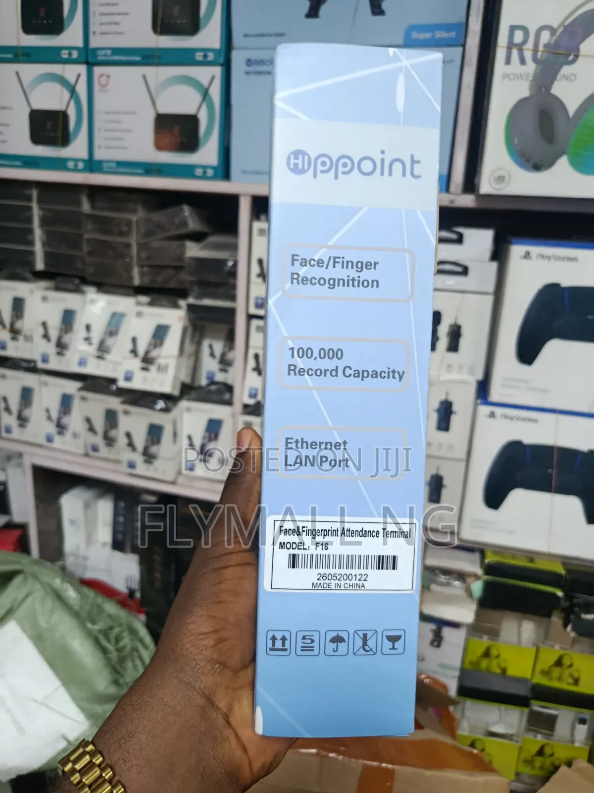Hippoint Biometric Face and Fingerprint Time Attendance Device