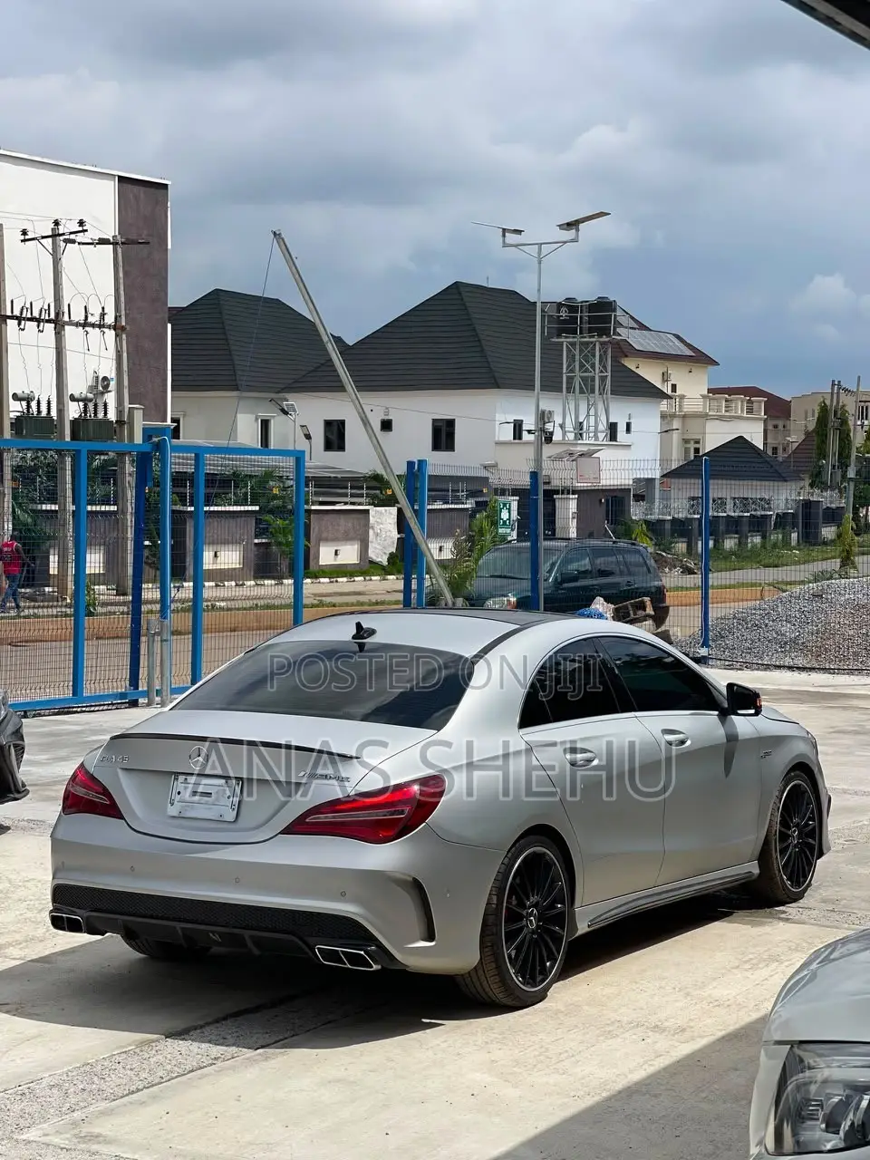 Mercedes-Benz CLA-Class AMG CLA 45 4MATIC Sedan 2015 Silver