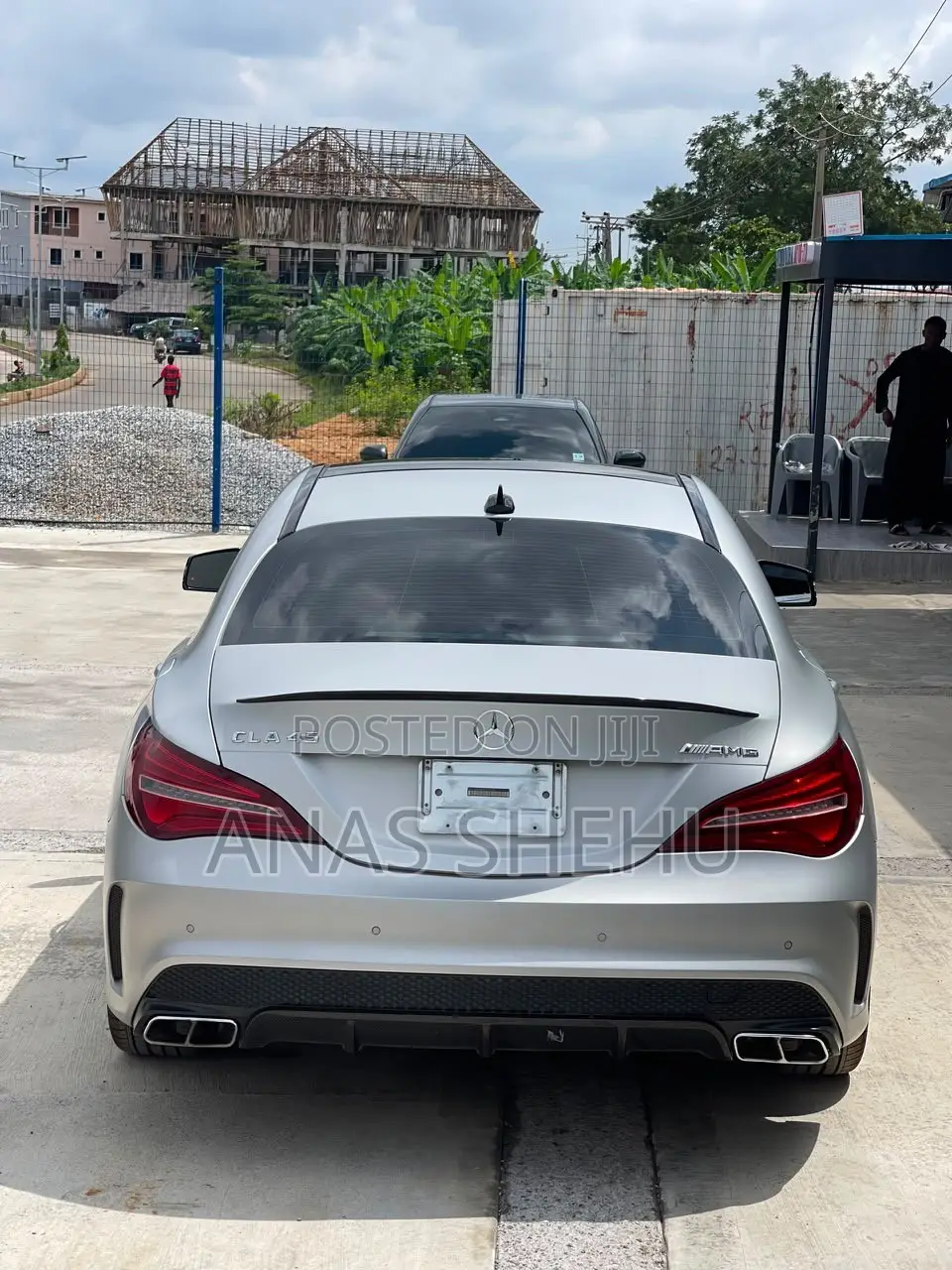 Mercedes-Benz CLA-Class AMG CLA 45 4MATIC Sedan 2015 Silver