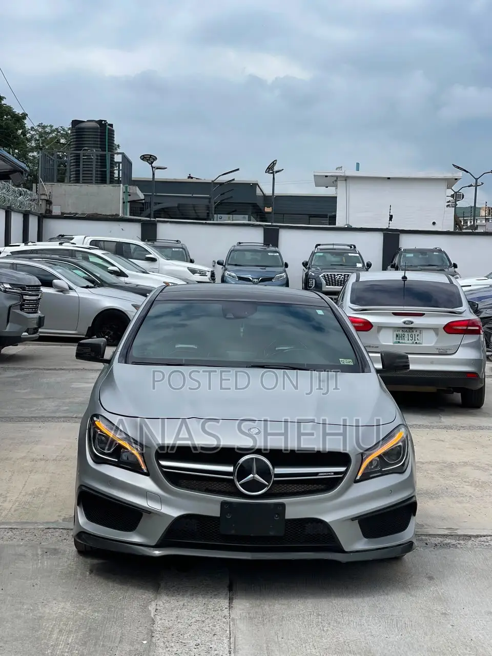Mercedes-Benz CLA-Class AMG CLA 45 4MATIC Sedan 2015 Silver