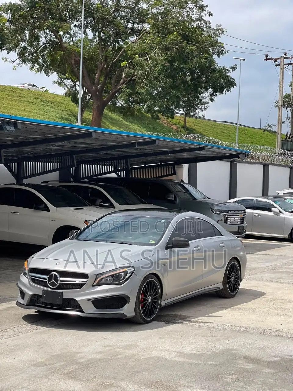 Mercedes-Benz CLA-Class AMG CLA 45 4MATIC Sedan 2015 Silver