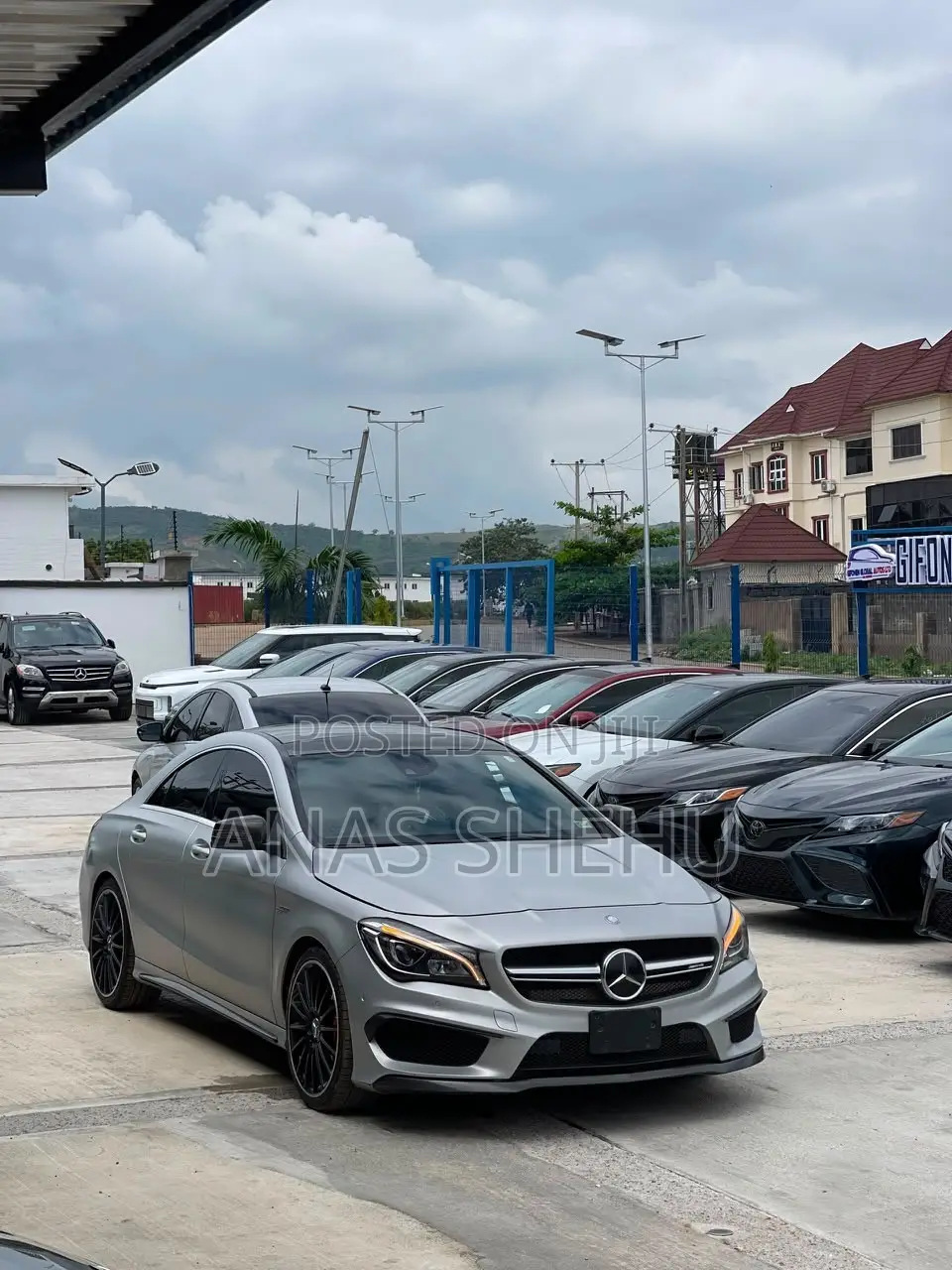 Mercedes-Benz CLA-Class AMG CLA 45 4MATIC Sedan 2015 Silver
