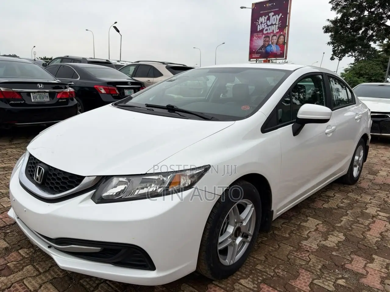 Honda Civic Sedan EX-L 2013 White