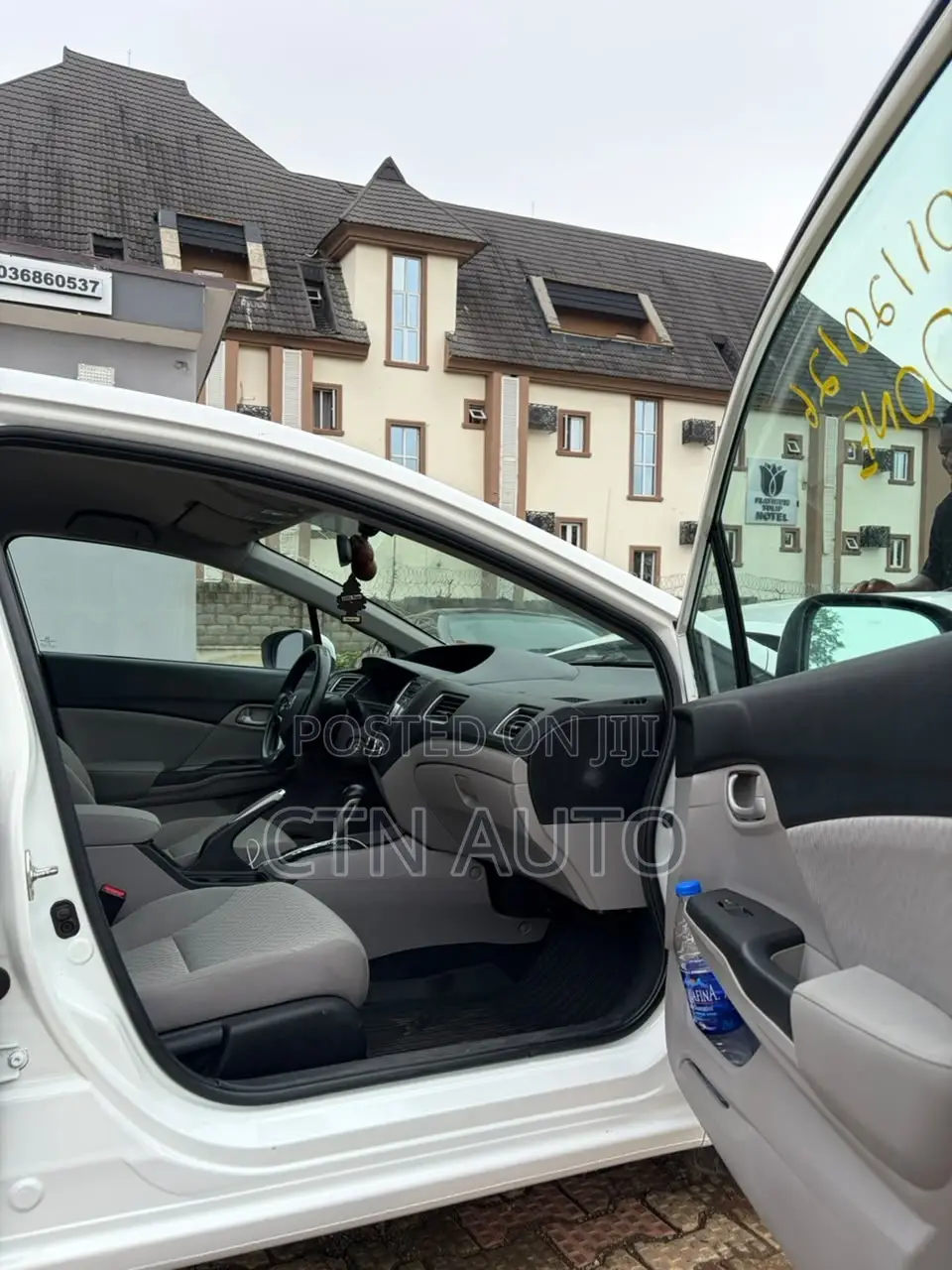 Honda Civic Sedan EX-L 2013 White