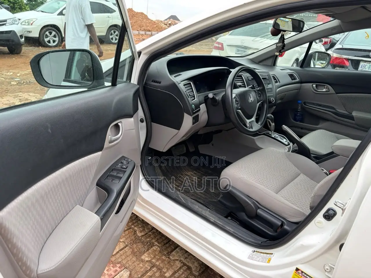 Honda Civic Sedan EX-L 2013 White