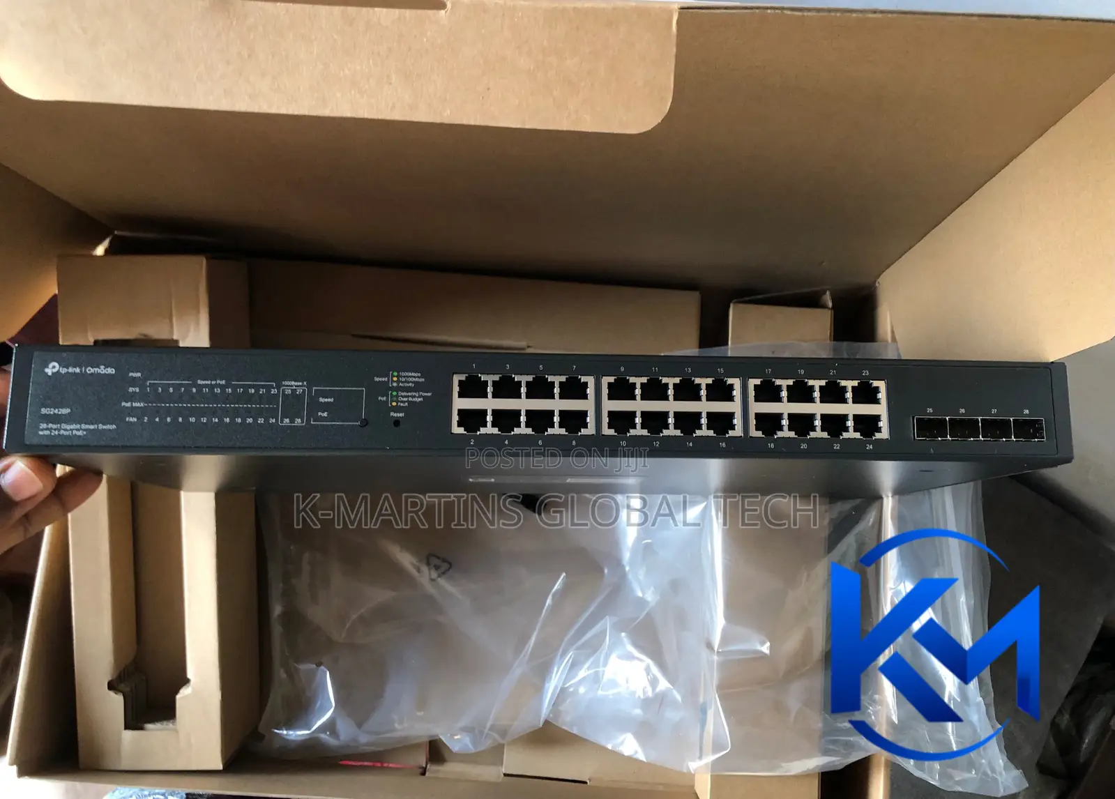 TP-Link SG2428P 24-Port Gigabit PoE+ Managed Switch