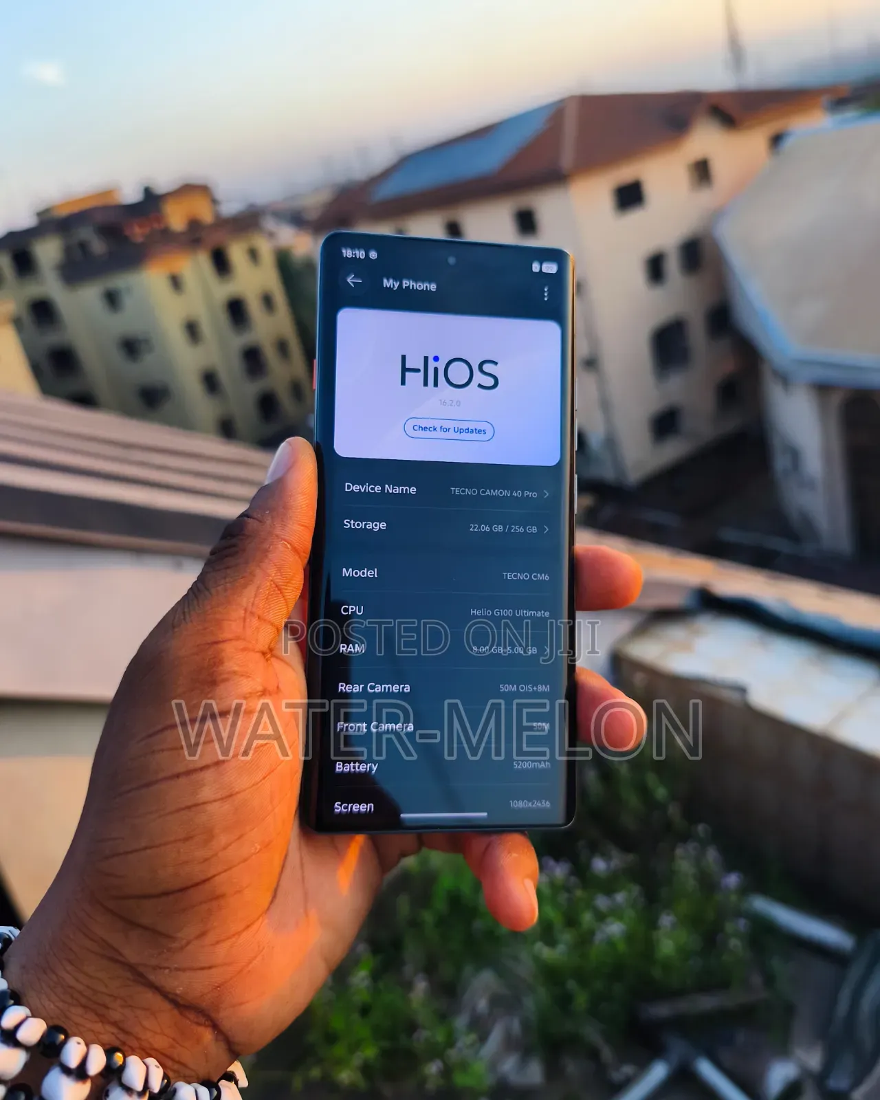 Tecno Camon 40 Pro 4G 256 GB Gray