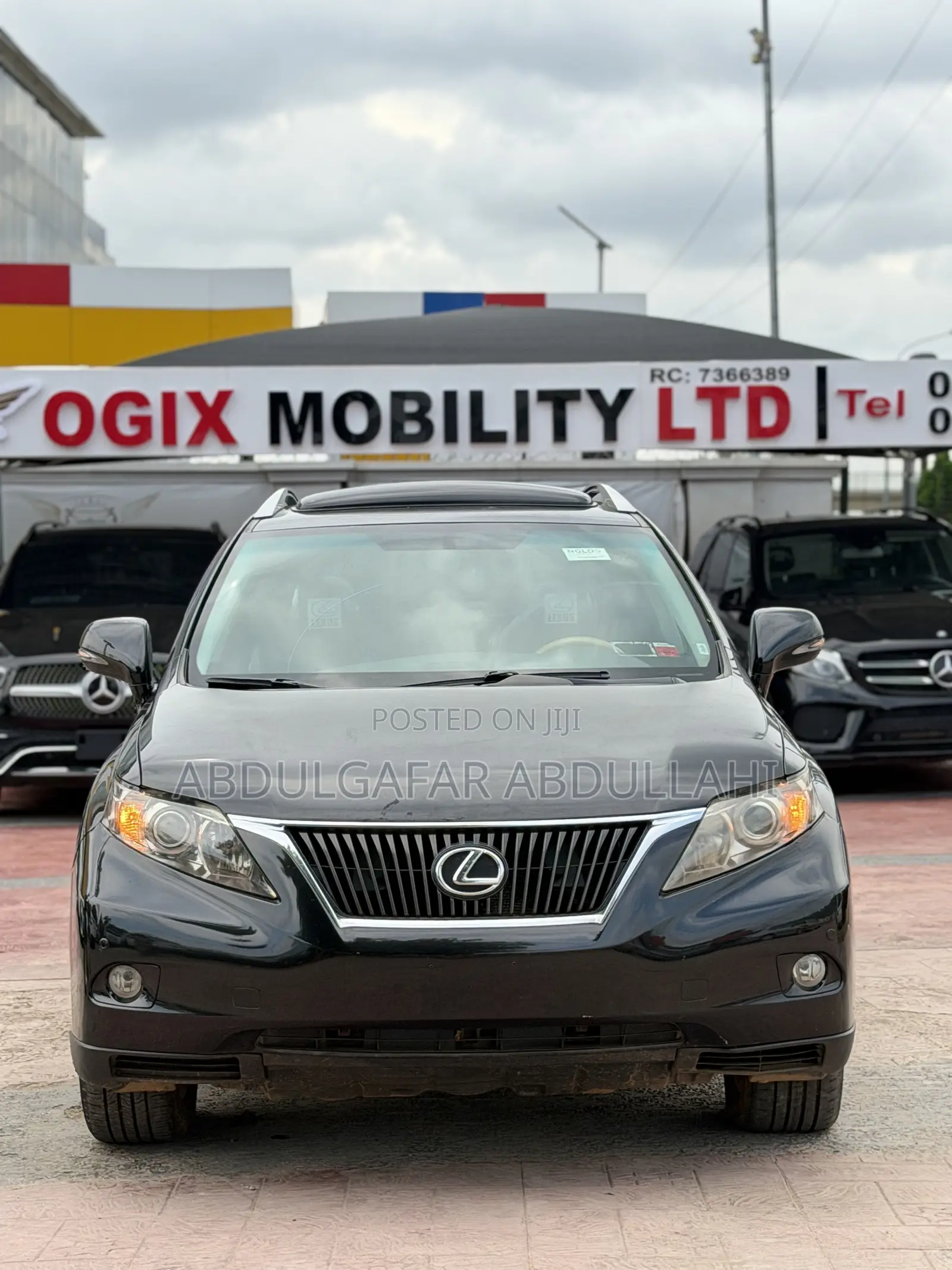 Lexus RX 350 FWD 2012 Black