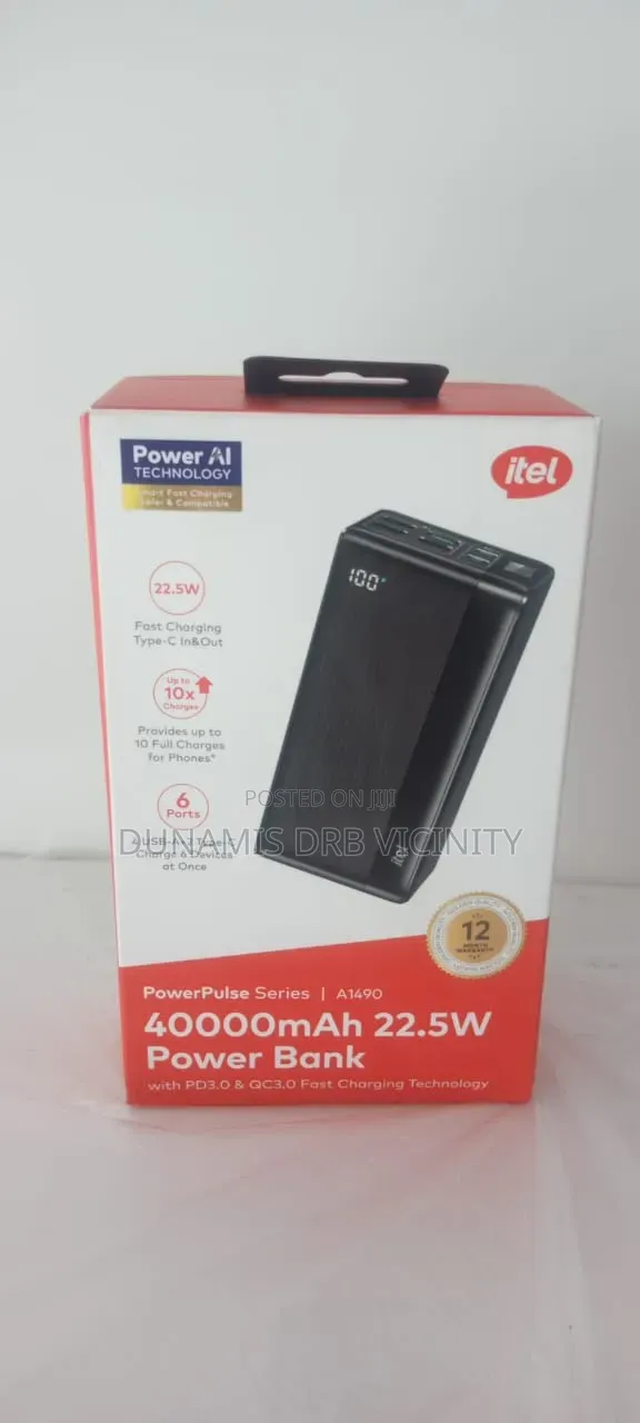 40000mAh 22.5W Power Bank