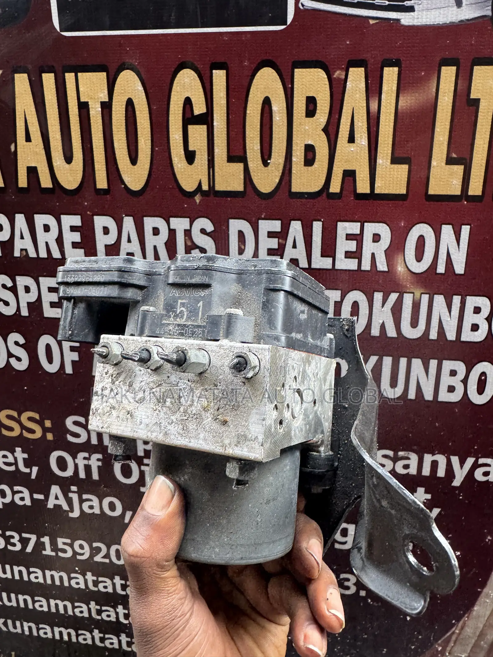 Lexus RX350 2016–2019 ABS Brake Control Unit