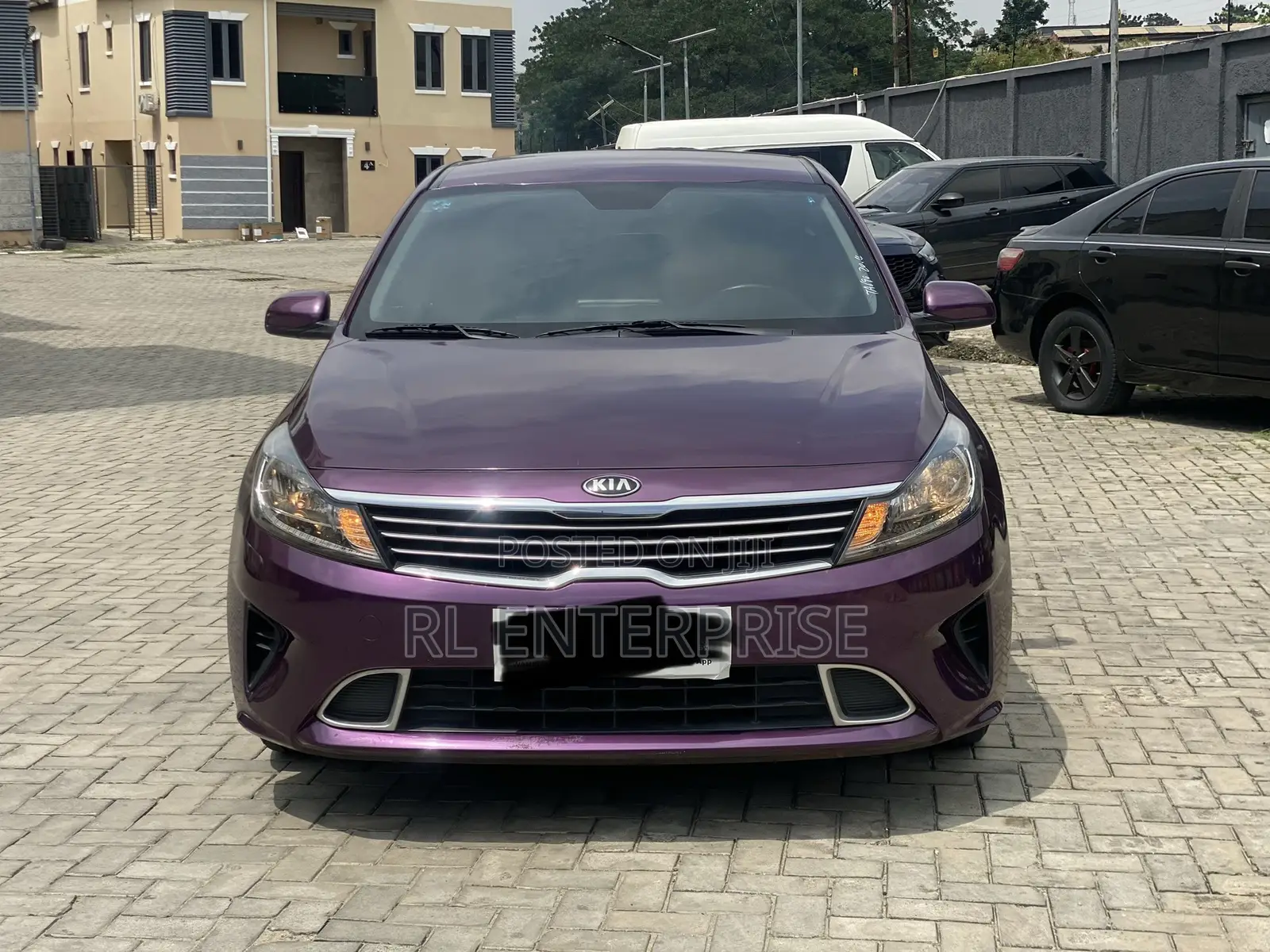 Kia Rio S Sedan 2020 Purple