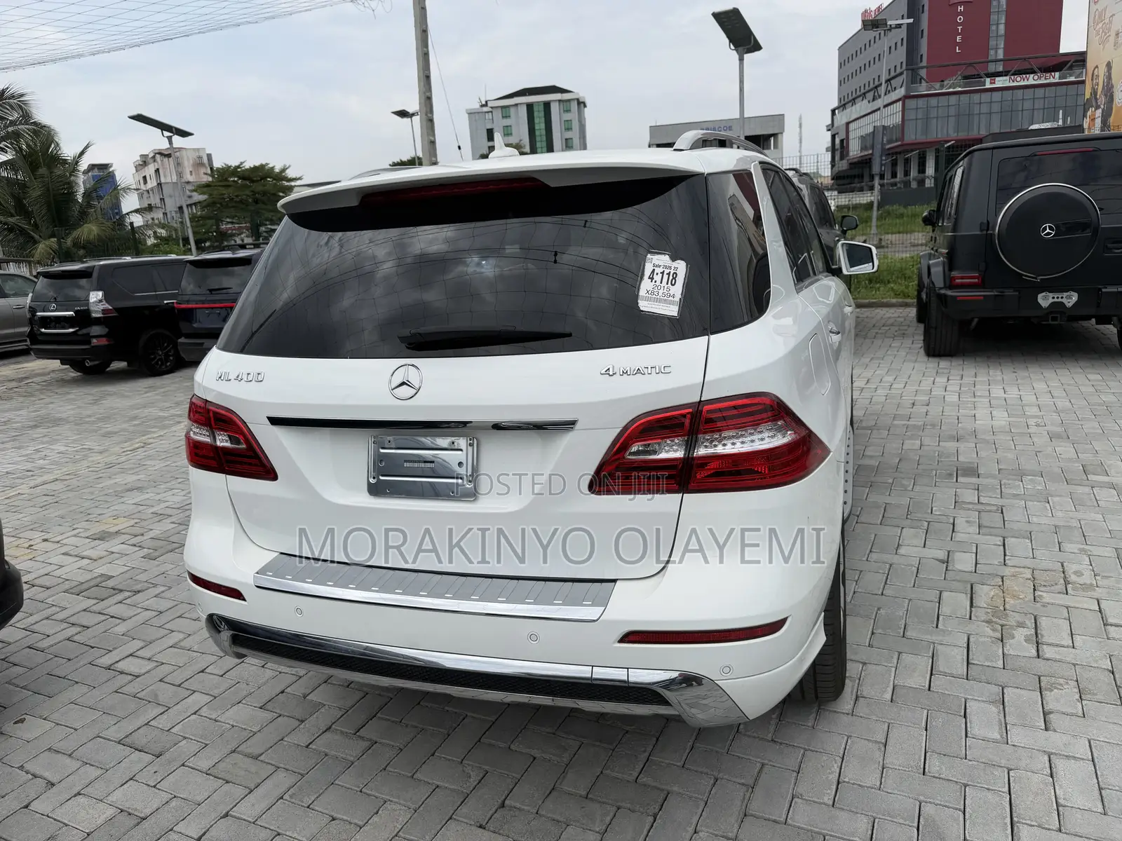 Mercedes-Benz M Class ML400 4MATIC 4dr SUV AWD (3.0L 6cyl Turbo 7A)