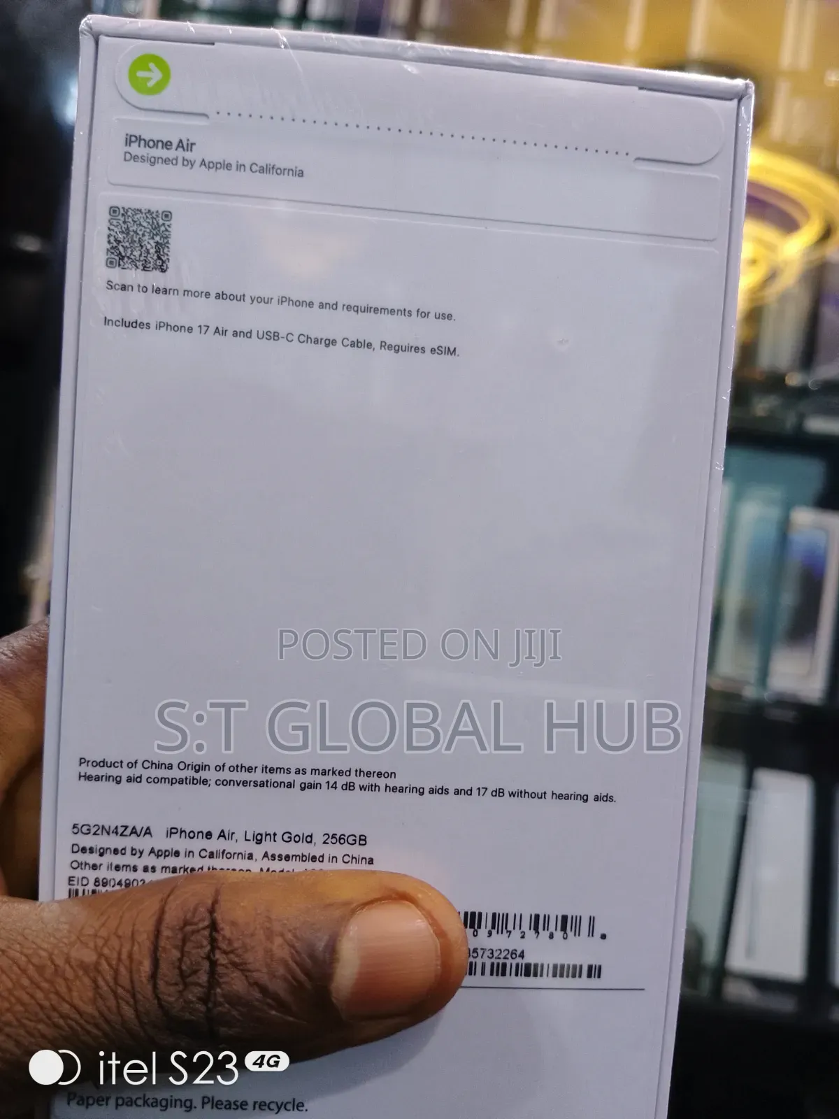 New Apple iPhone Air 256 GB
