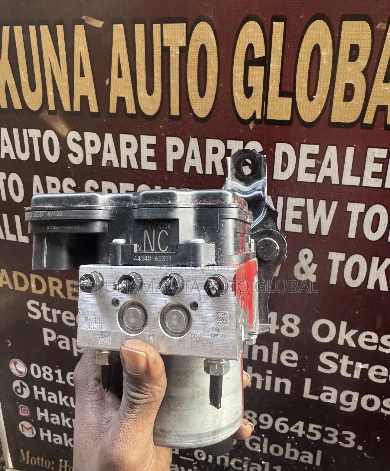 Toyota Land Cruiser Prado 2025 Tokunbo Brake ABS