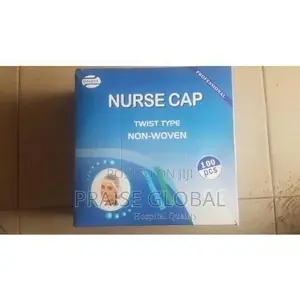 Nurse Disposable Surgical Head Caps (100 in a Box)