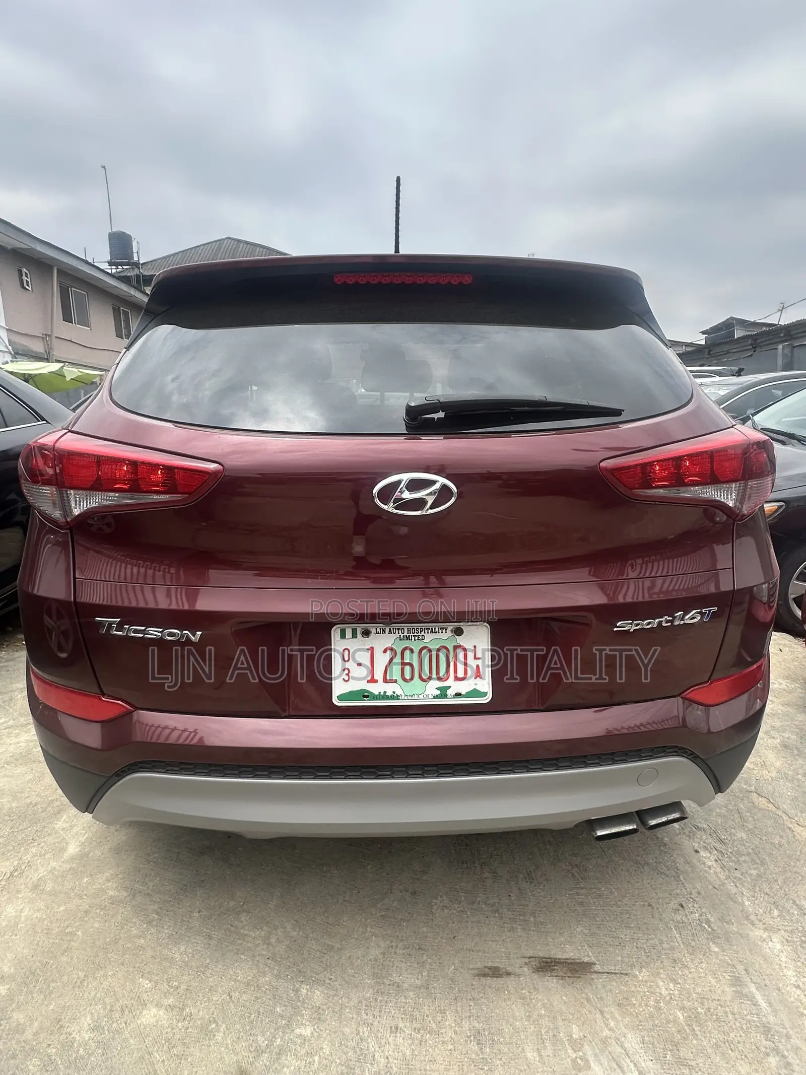 Hyundai Tucson Sport FWD 2017 Burgundy