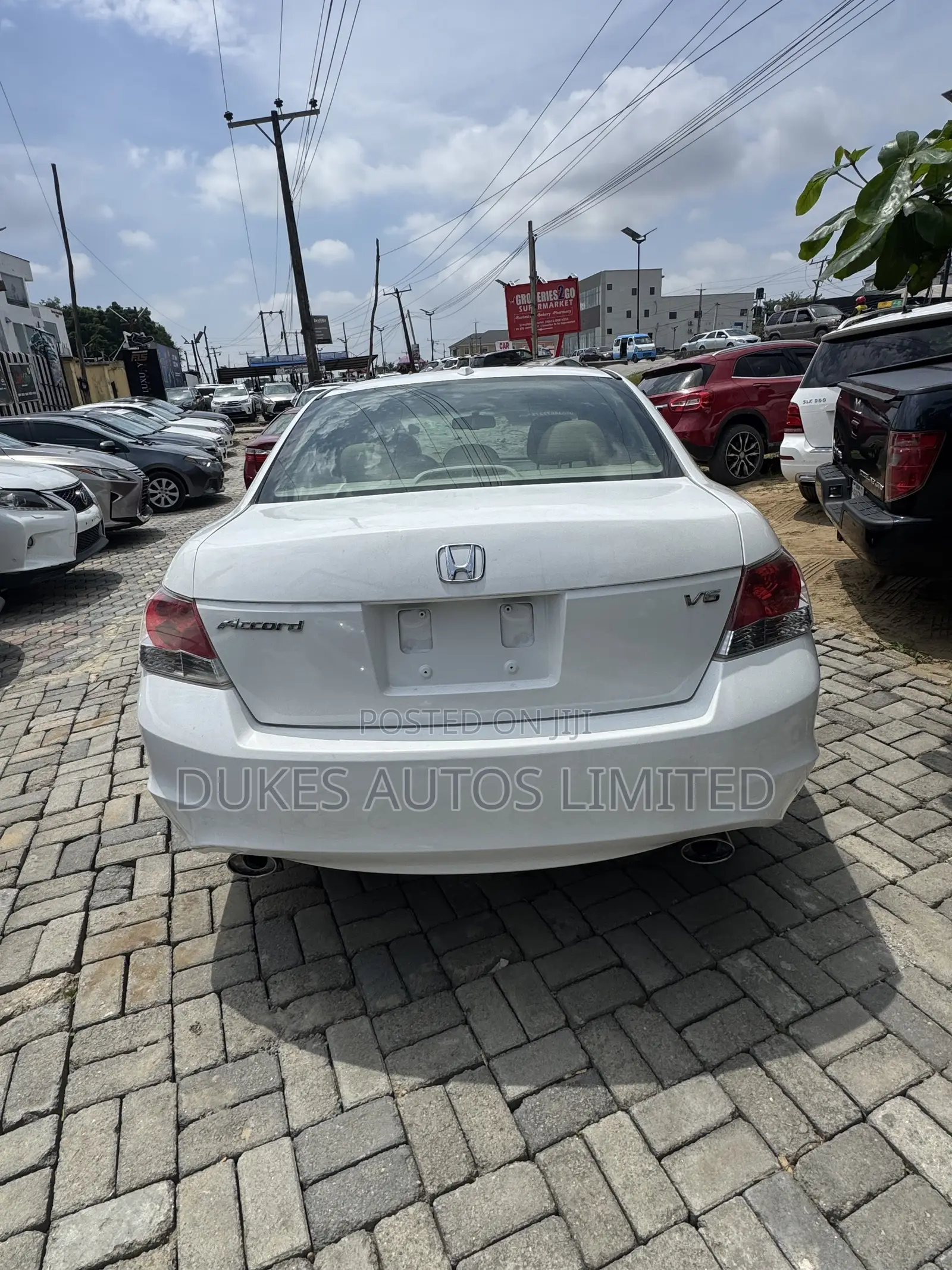 Honda Accord Sedan EX-L V-6 2011 White