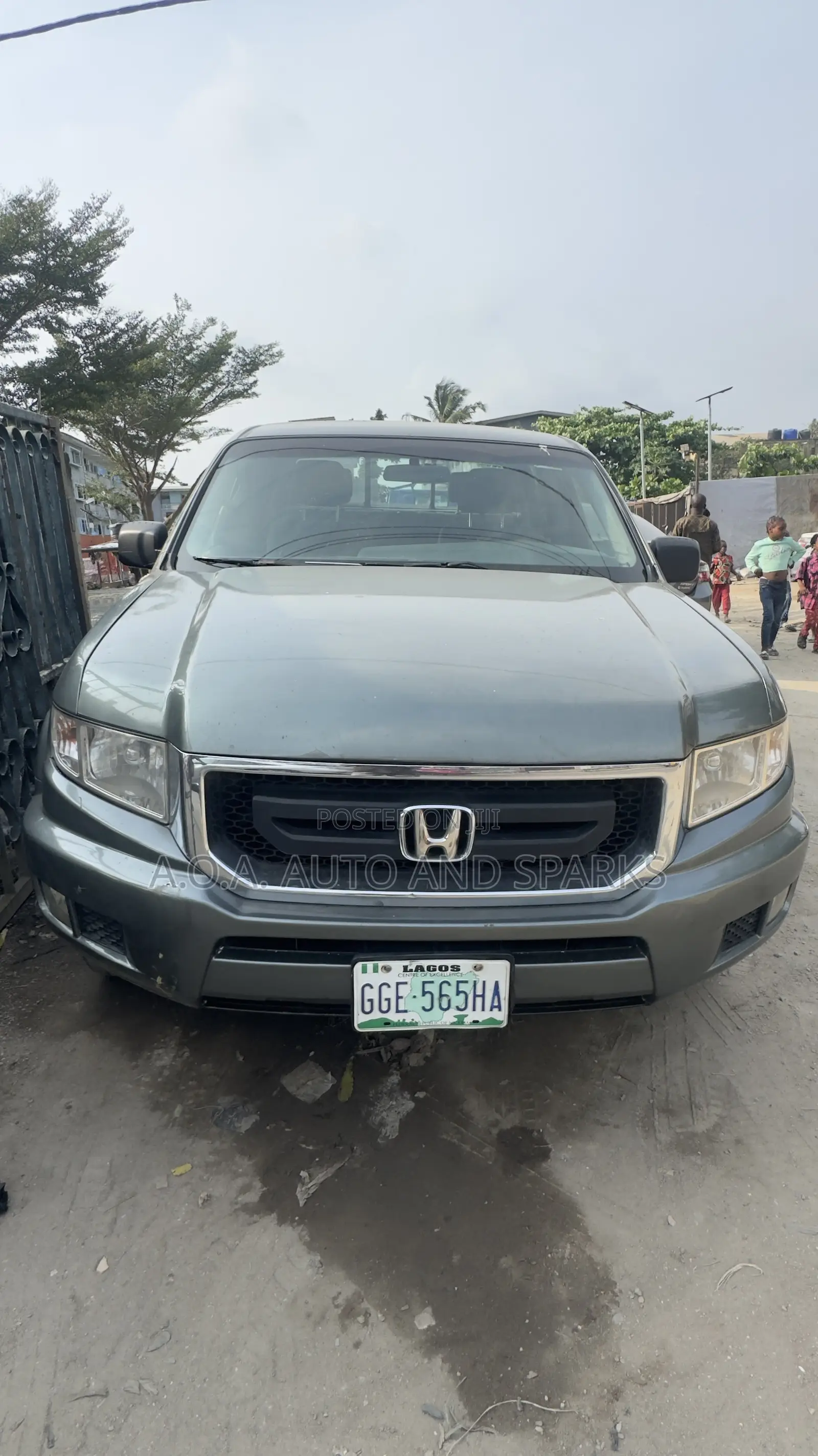 Honda Ridgeline 2010 Gray