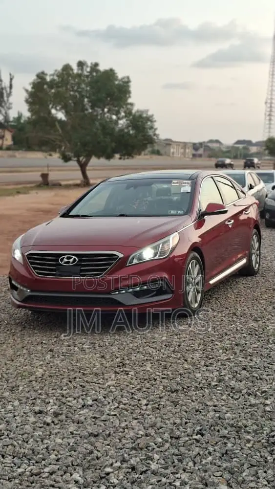 Hyundai Sonata Limited 2.0T Seban (2.0L 4cyl 6A) 2016 Red