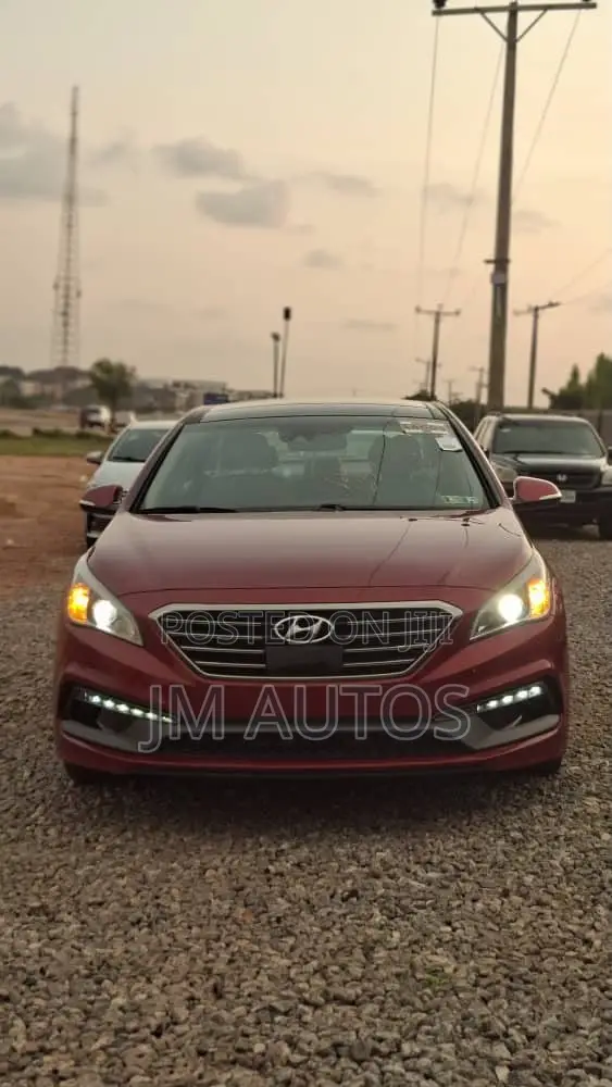 Hyundai Sonata Limited 2.0T Seban (2.0L 4cyl 6A) 2016 Red