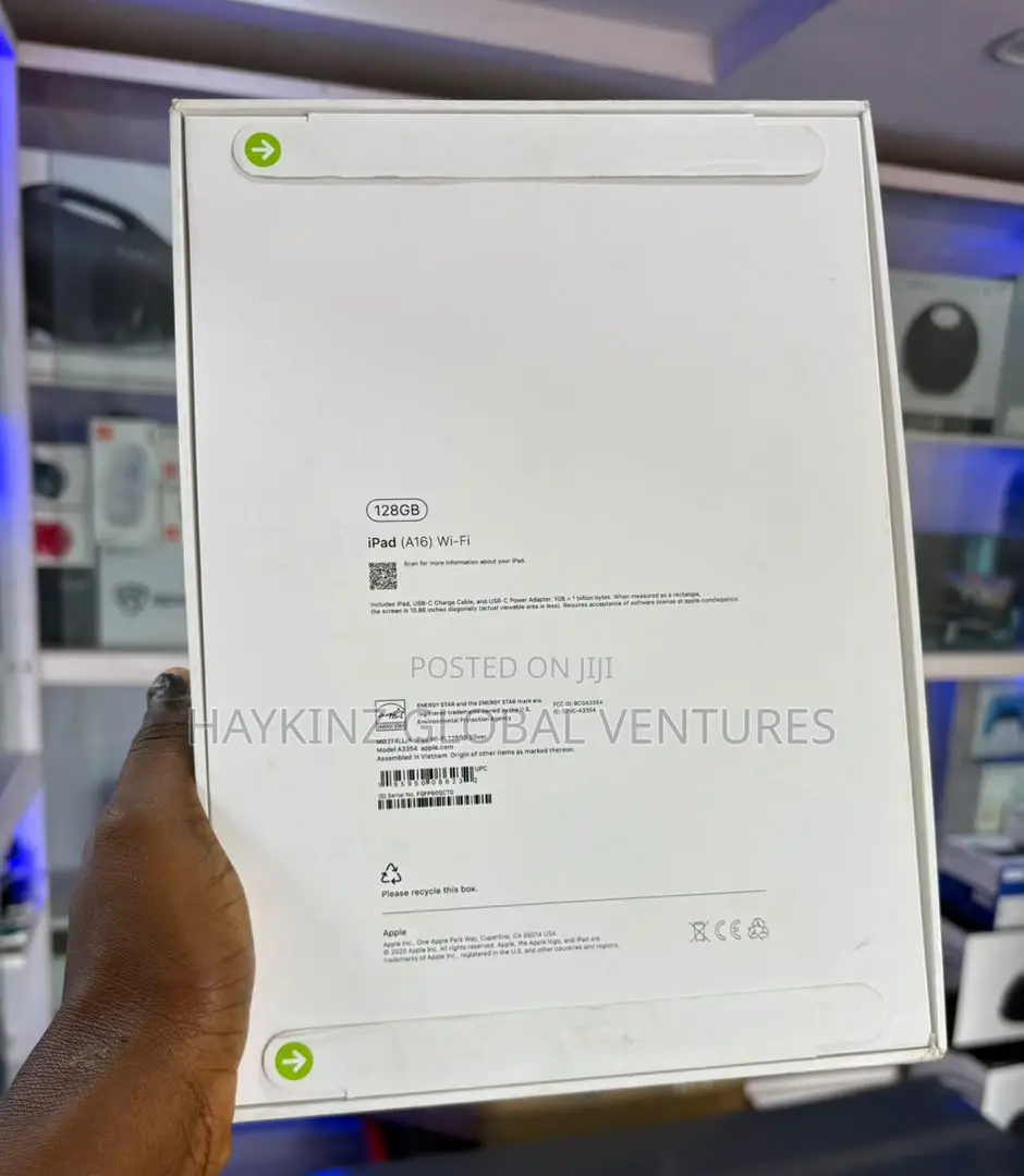 New Apple iPad (2025) 128 GB Silver