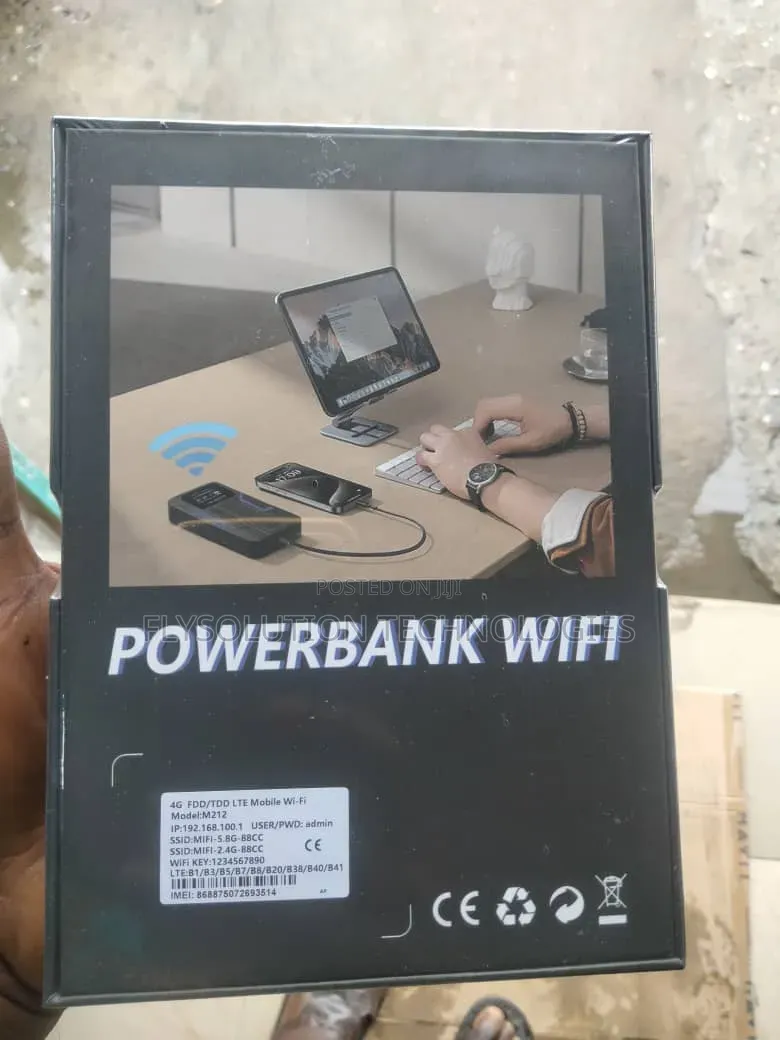 4G+ LTE Powerbank Wi-Fi Router