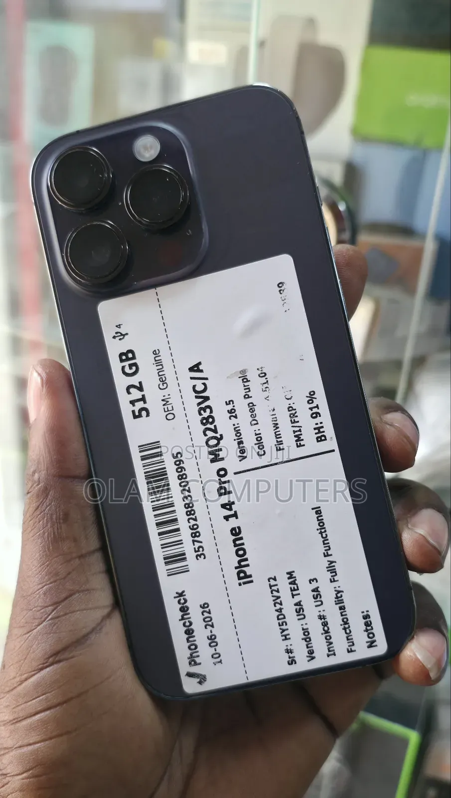 New Apple iPhone 14 Pro 512 GB Blue