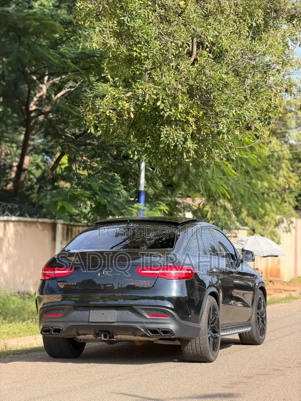 Mercedes-Benz GLE-Class AMG GLE 63 S 4MATIC 2017 Black