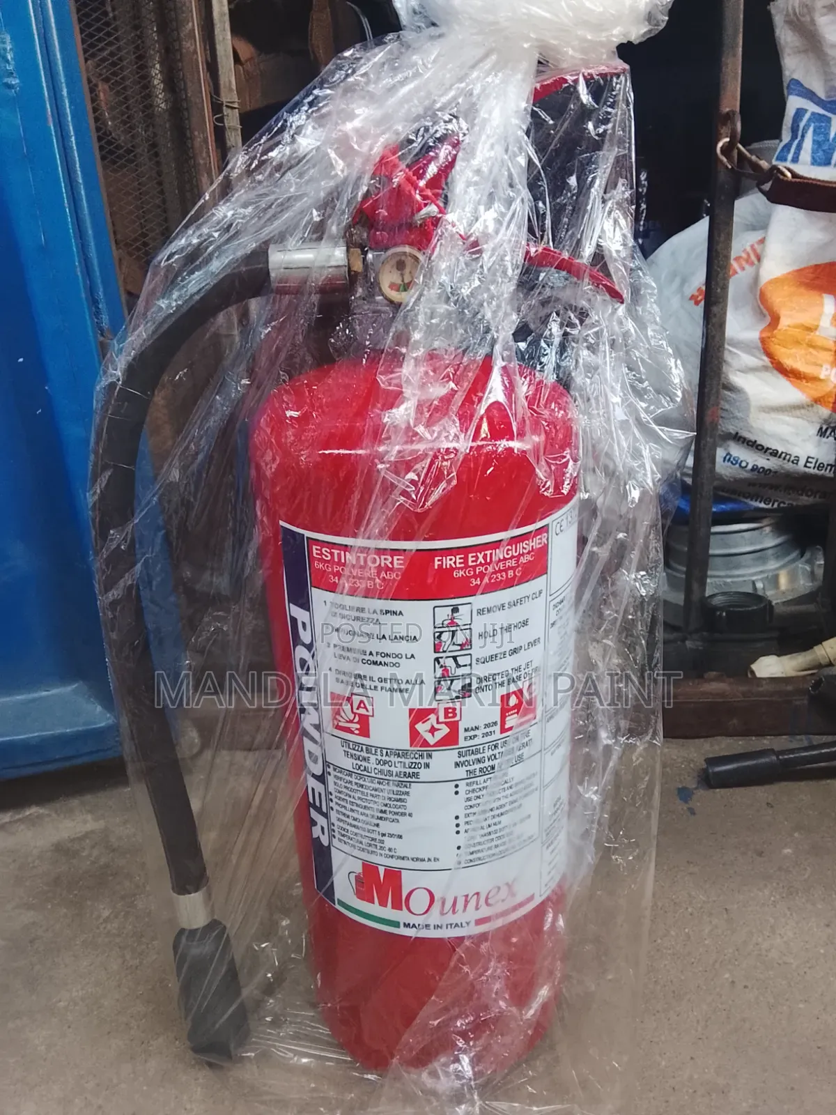 6kg Fire Extinguisher