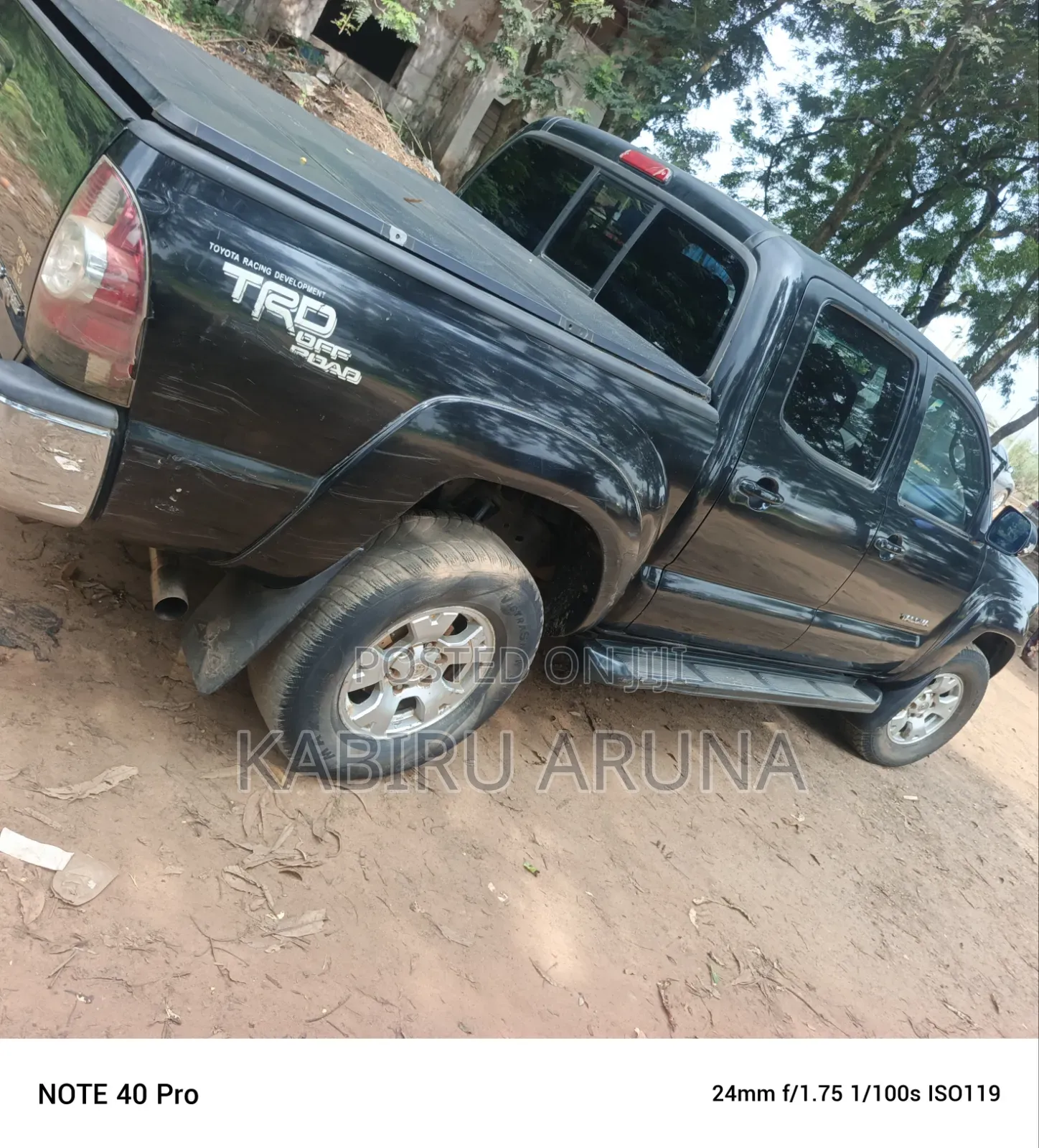 Toyota Tacoma 2005 Black