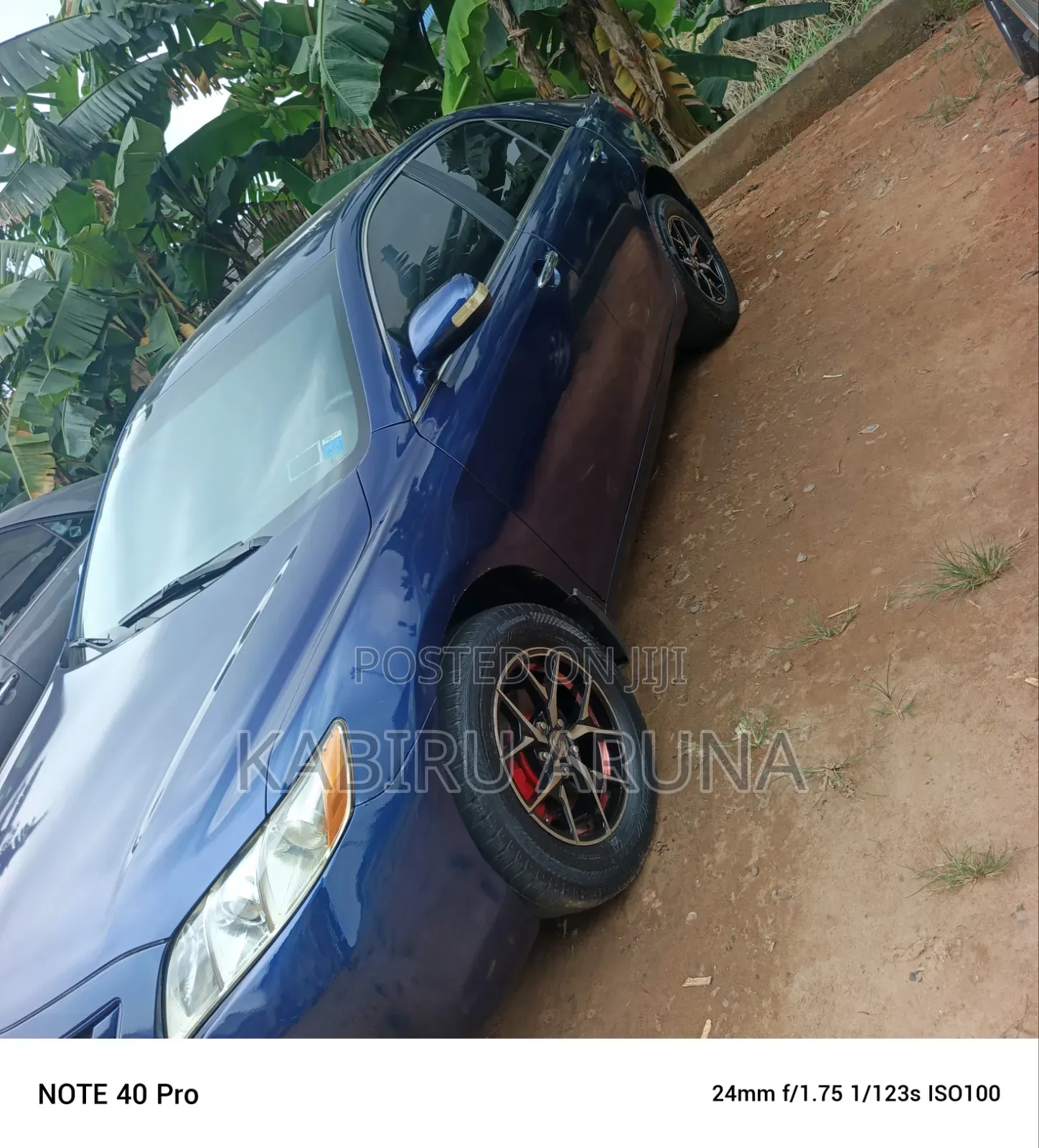 Toyota Camry 2008 Blue