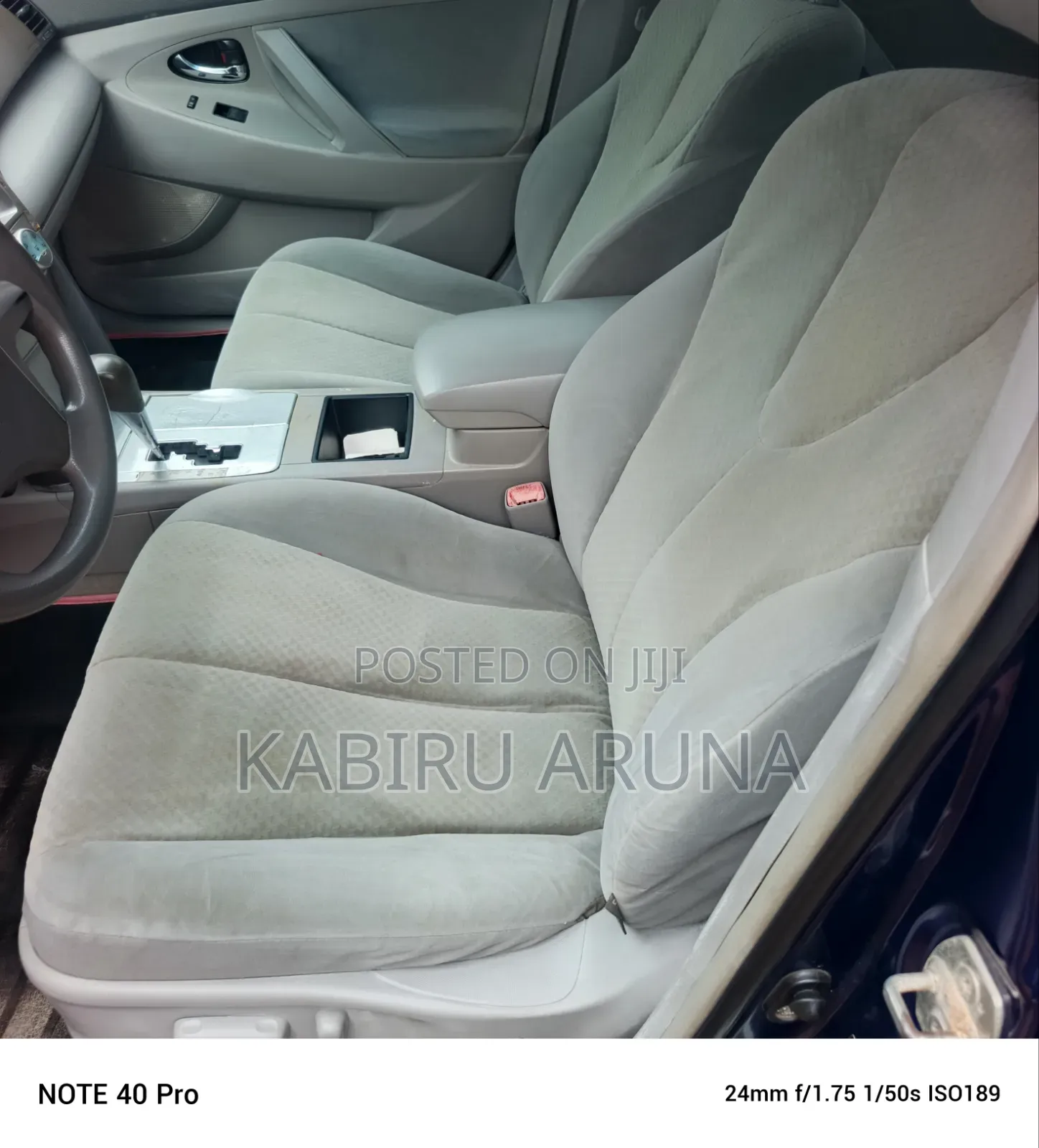 Toyota Camry 2008 Blue