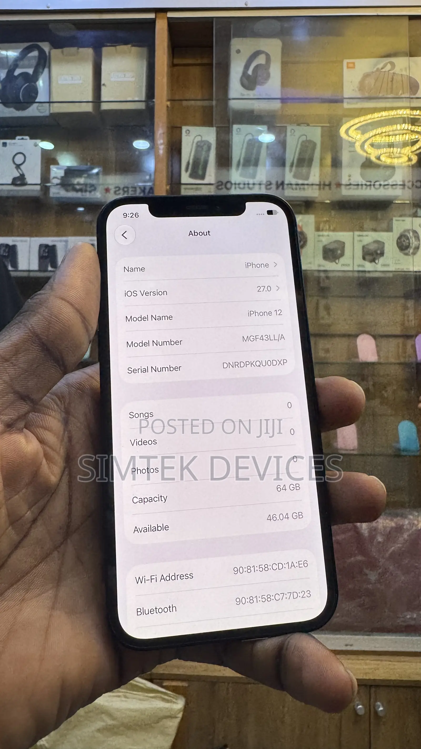 Apple iPhone 12 64 GB Black
