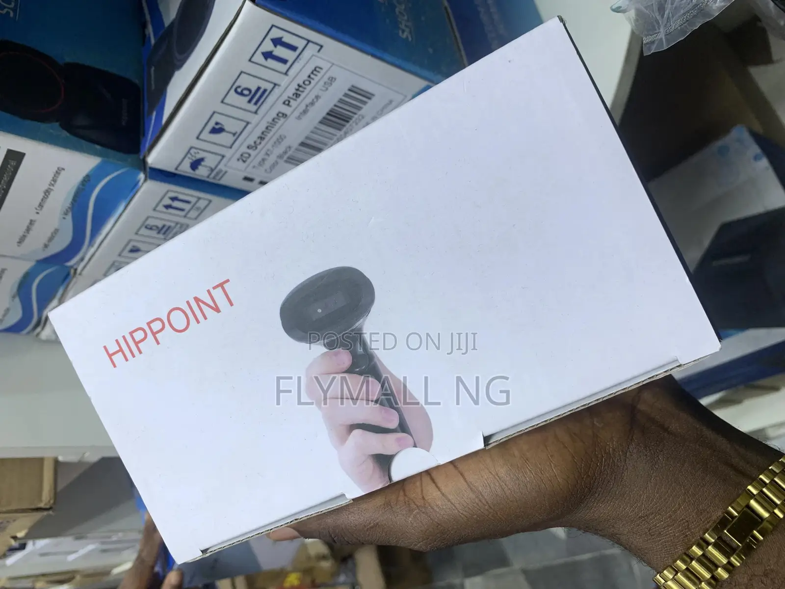Hippoint BT-17 Wireless 2D Barcode Scanner