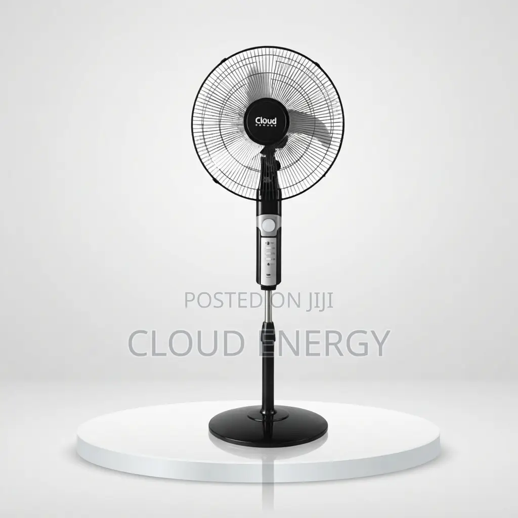 16 Inches AC/Dc Solar Rechargeable Fan.