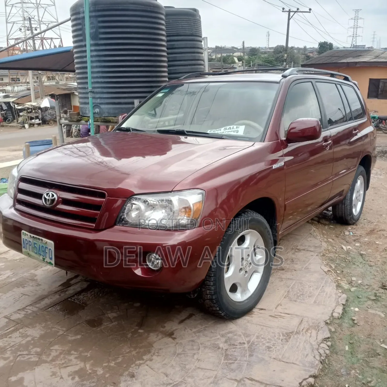 Toyota Highlander 2005 Red