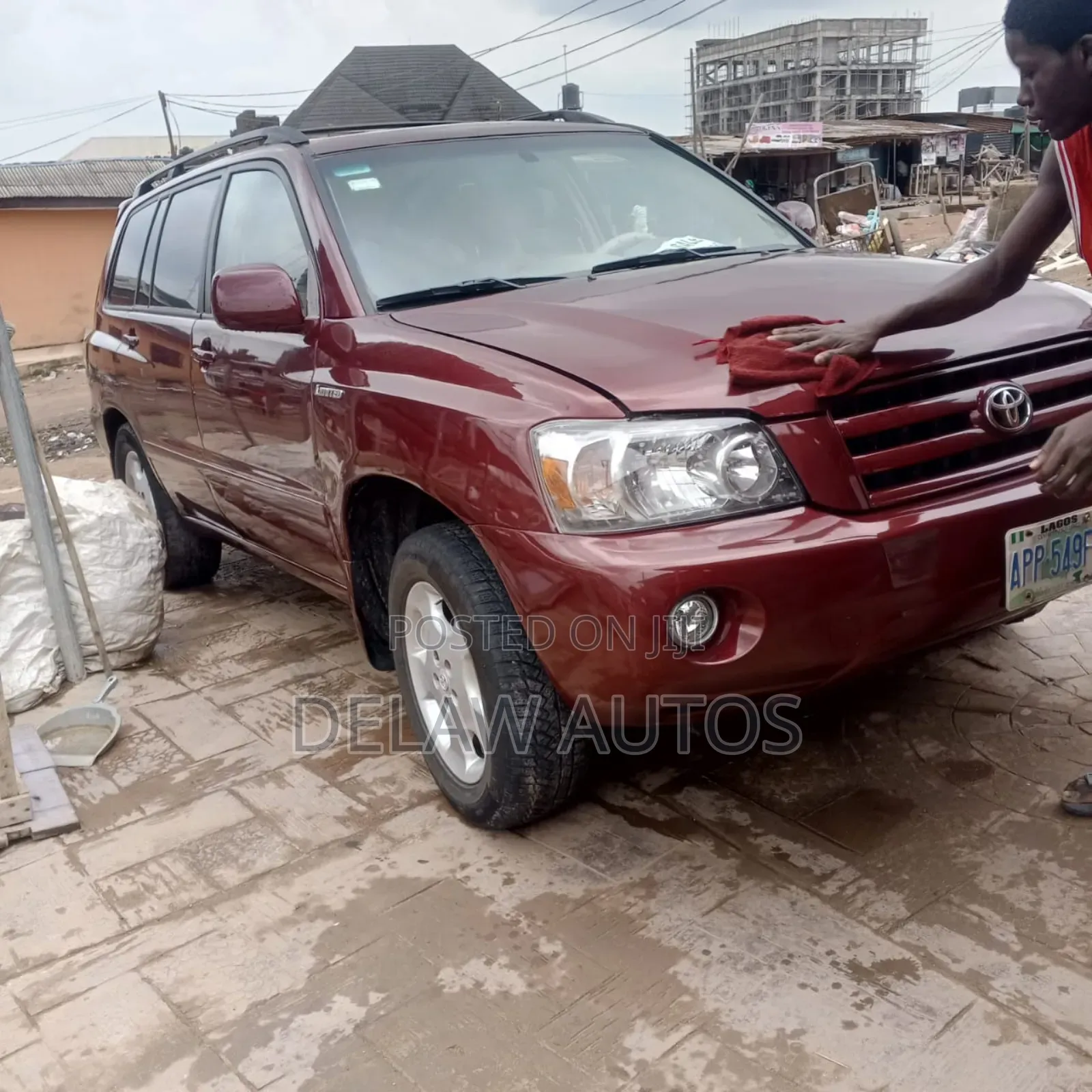 Toyota Highlander 2005 Red