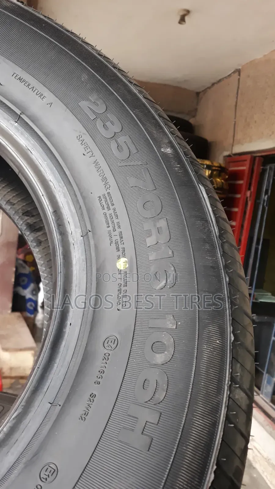 Brand New Armstrong Tru-Trac HT Tyre (235/70r16 106H)