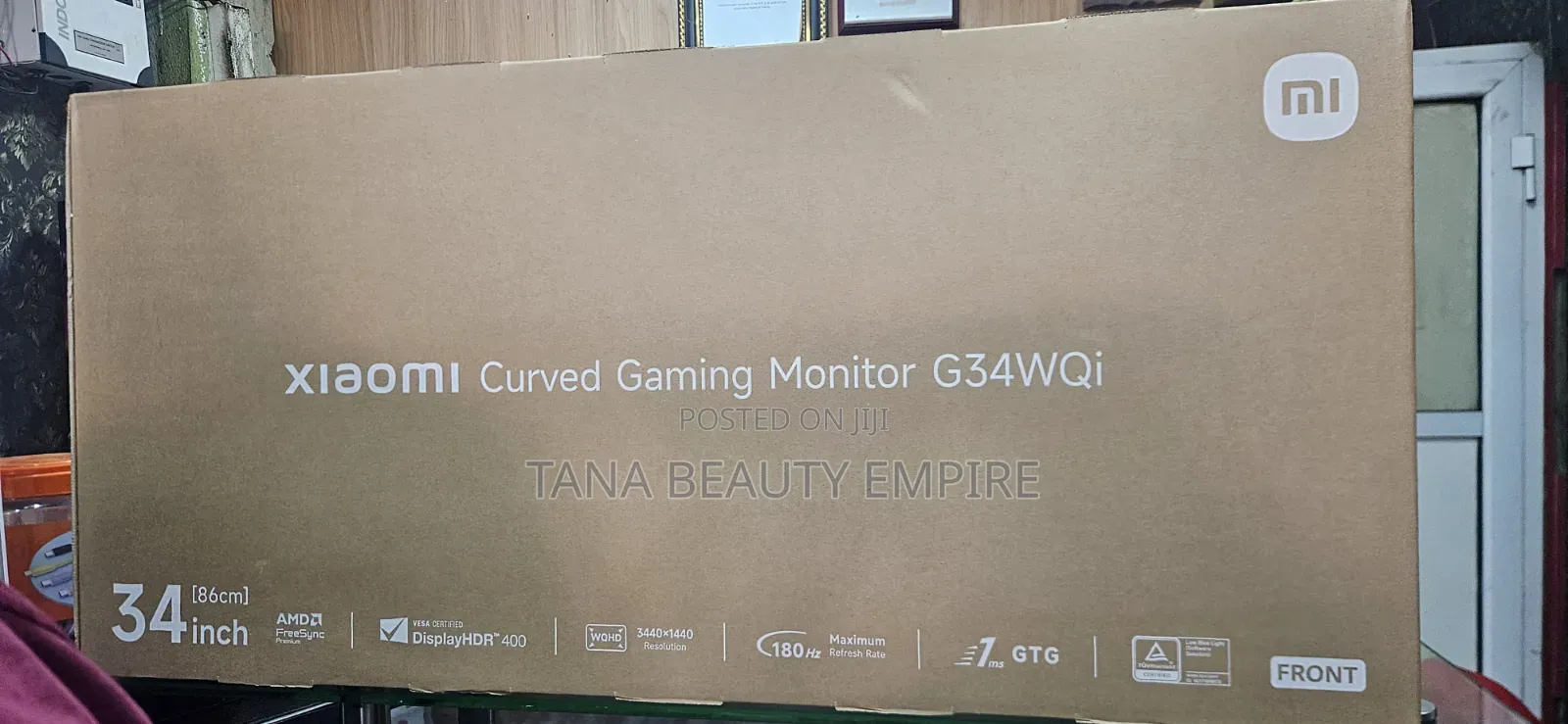 Xiaomi Curved Gaming Monitor G34WQi 2026, 34 Inches